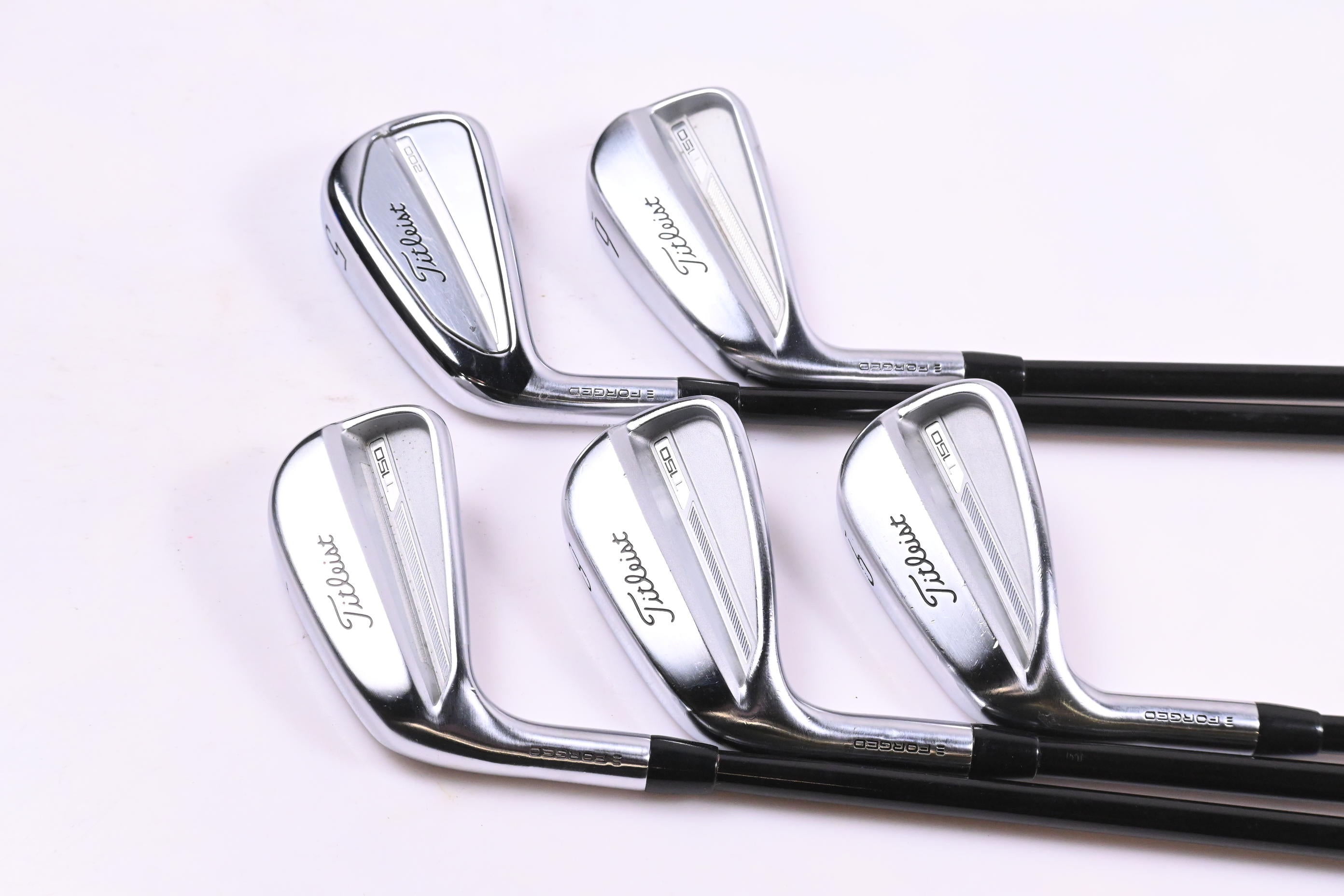 Left Hand Titleist T150/T200 Combo 2023 Irons / 5-9i / Stiff Flex Tensei AV Red