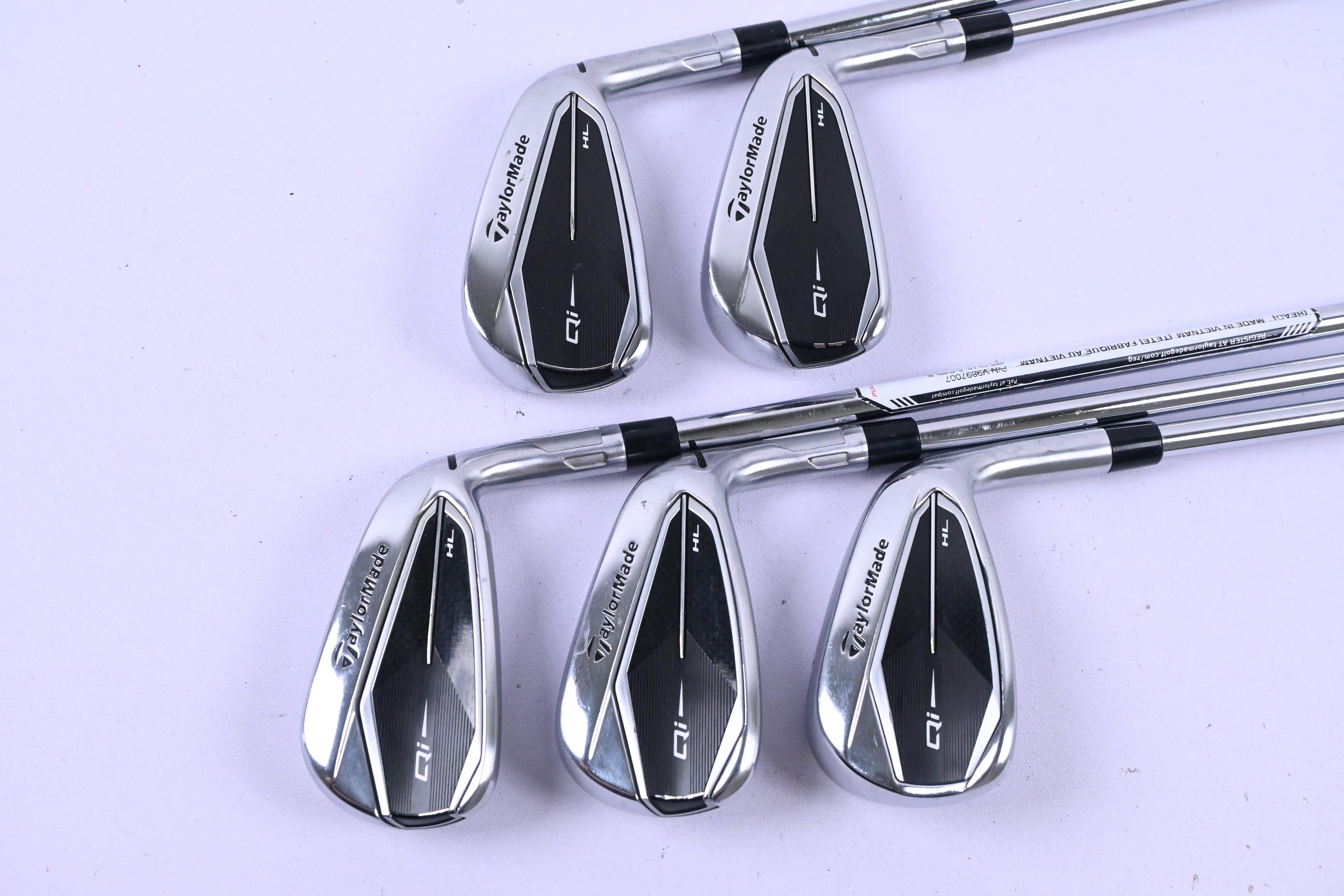 Taylormade Qi HL Irons / 5-9i / Regular Flex KBS Max Lite Shafts