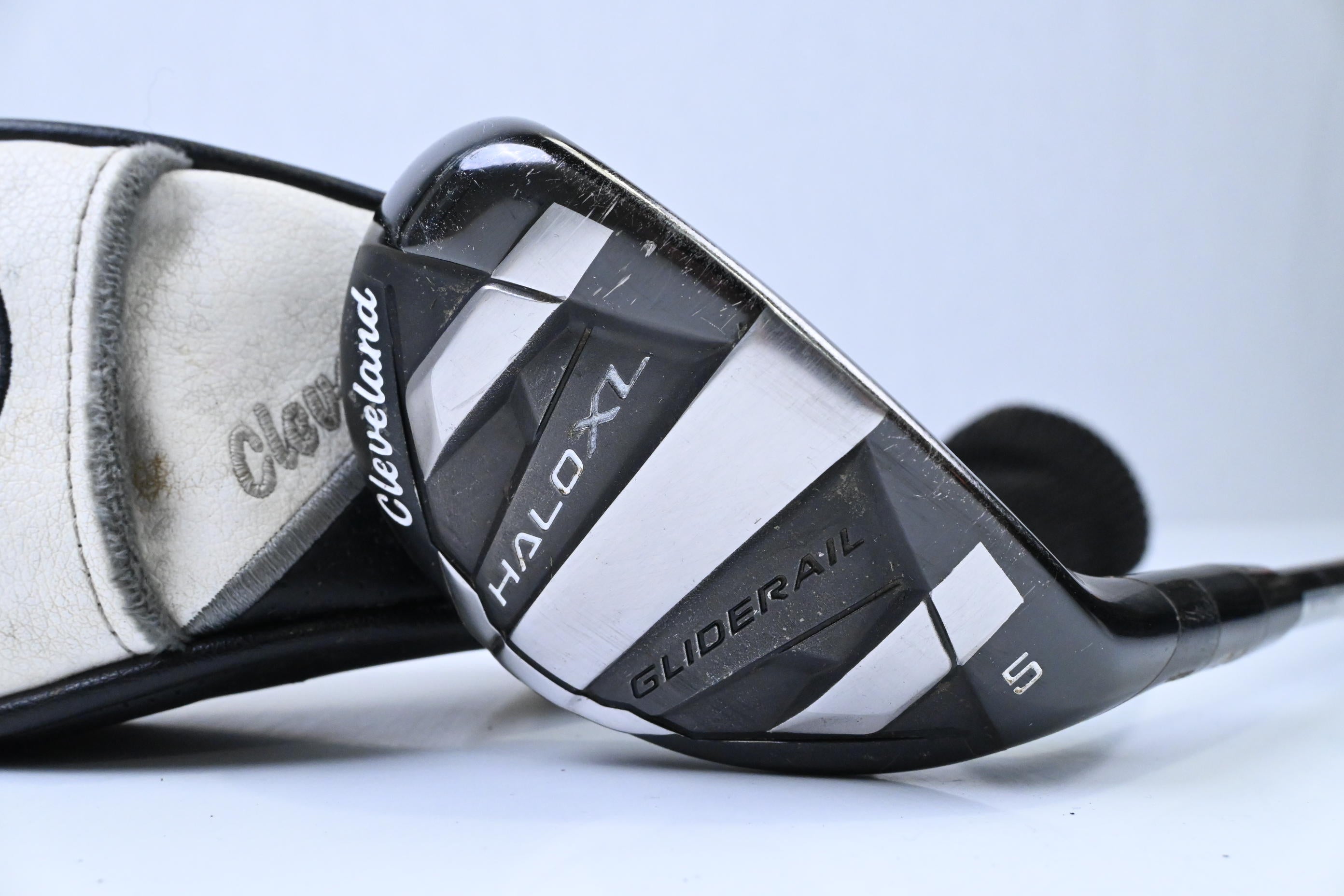 Cleveland Halo XL #5 Hybrid / 24 Degree / Regular Flex Tensei AV Raw Blue 65