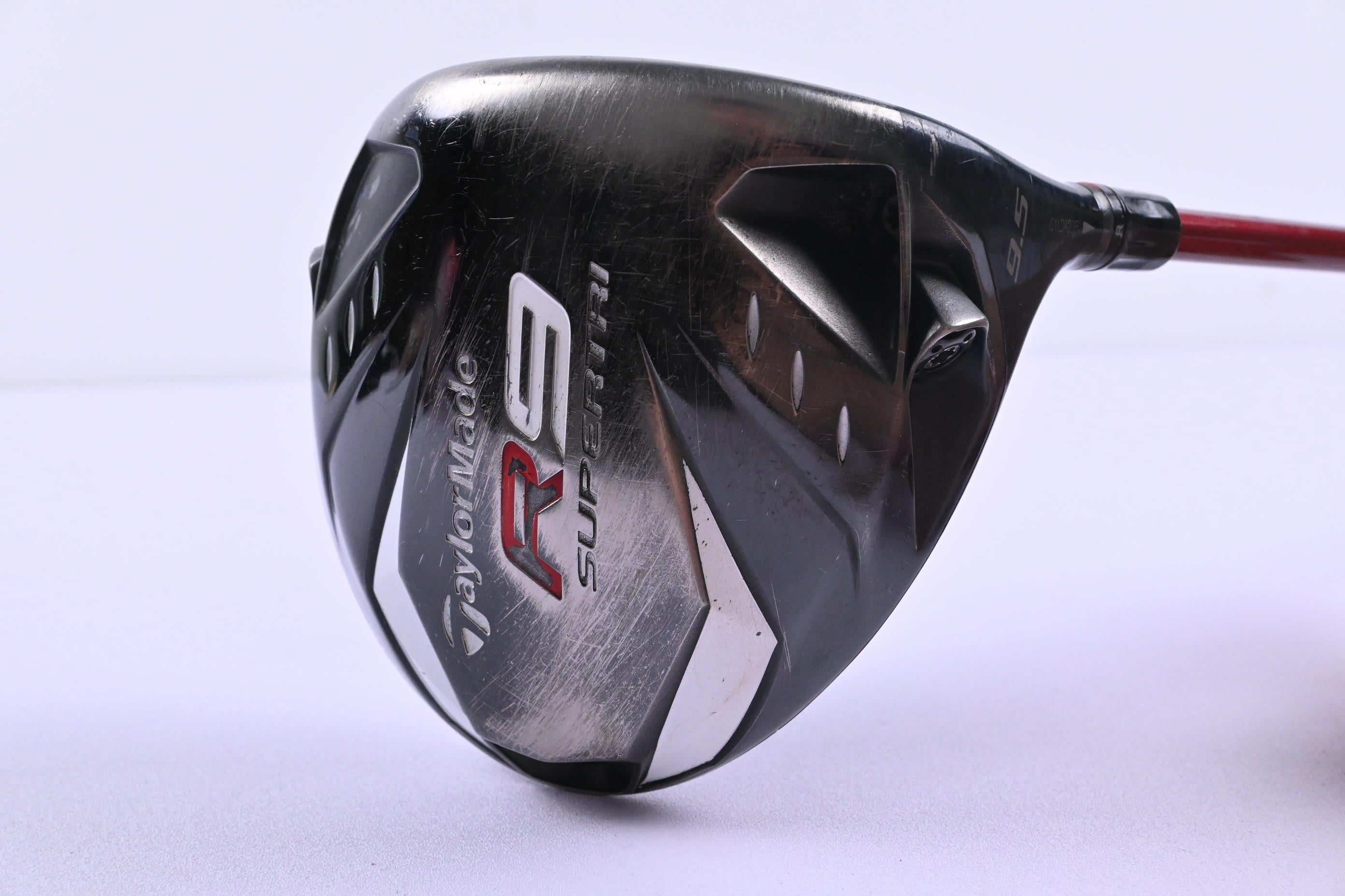 Taylormade R9 Supertri Driver / 9.5 Degree / Stiff Flex Fujikura Motore 60 Shaft