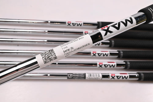 Wilson DYNAPWR Max 2025 Irons / 5-PW+SW / Regular Flex KBS MAX HL Shafts