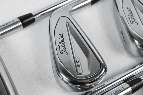Titleist T350 Irons / 5-PW / Stiff Flex AMT Red S300 Shafts