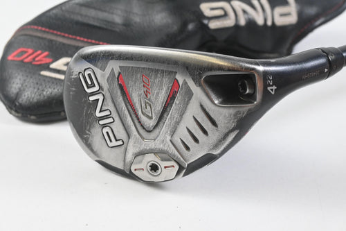 Ping G410 #4 Hybrid / 22 Degree / Stiff Flex Ping Alta CB Red 70 Shaft