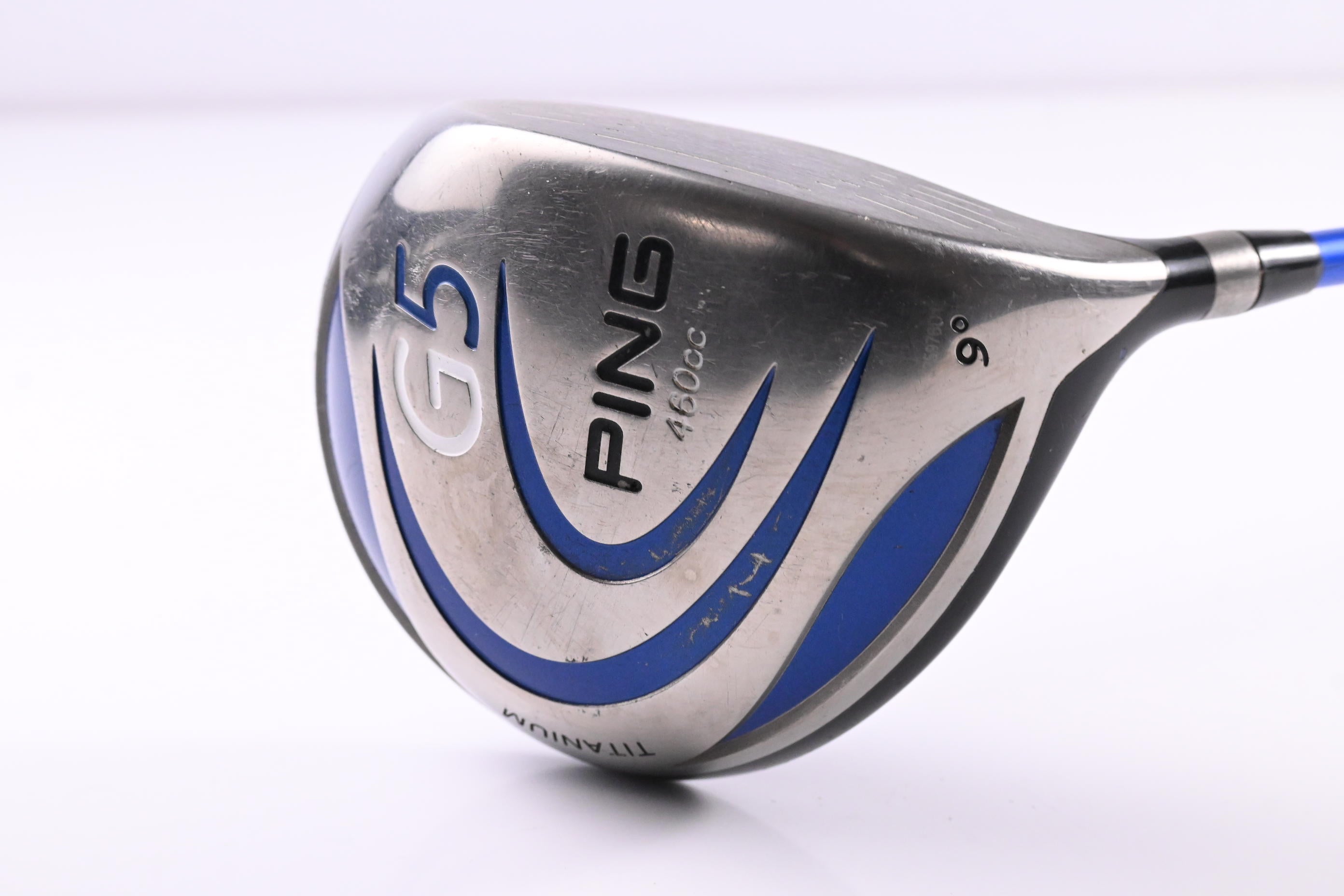 Ping G5 Driver / 9 Degree / Stiff Flex Grafalloy Prolaunch Blue 65 Shaft
