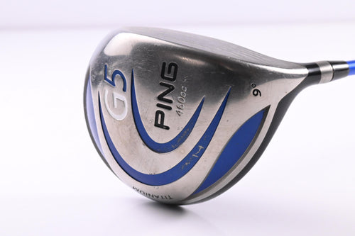 Ping G5 Driver / 9 Degree / Stiff Flex Grafalloy Prolaunch Blue 65 Shaft