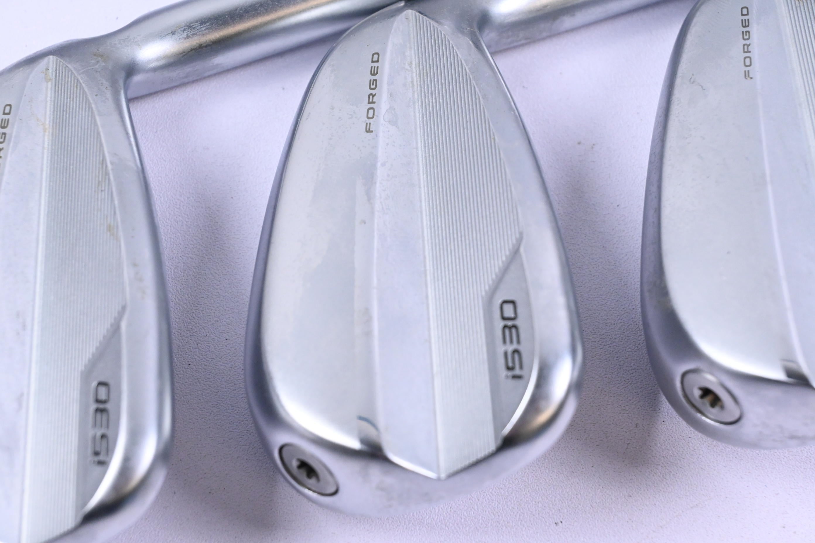 Ping i530 Irons / 5-PW / Orange Dot / Regular Flex Elevate Tour Shafts