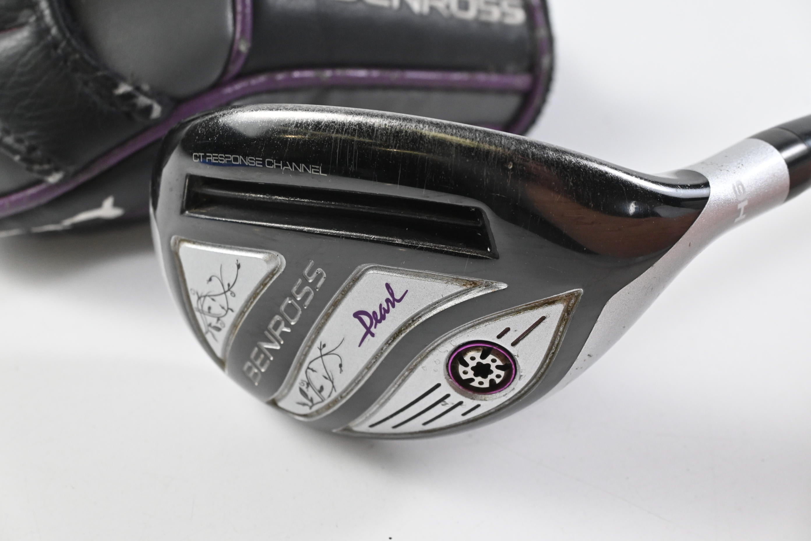 Ladies Benross Pearl #6 Hybrid / 32 Degree / Ladies Flex Fubuki Z50 Shaft