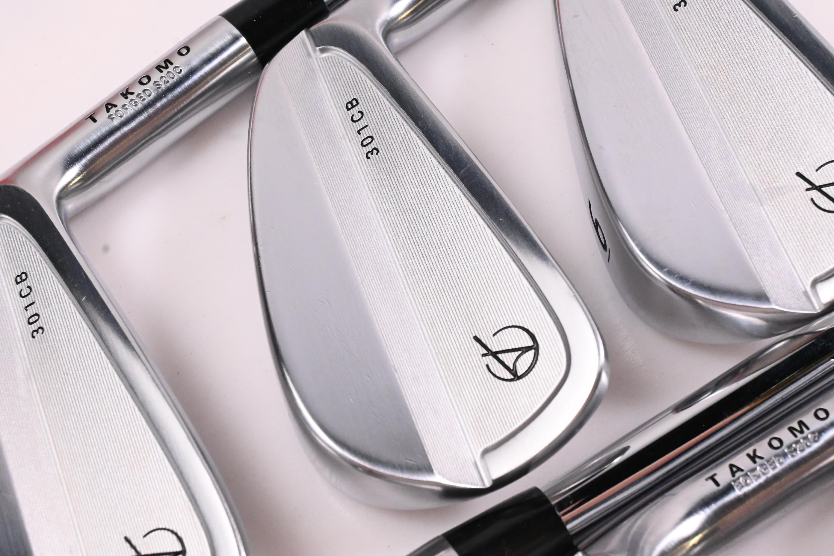 Takomo 301 CB Irons / 4-PW / Stiff Flex KBS Tour Lite Shafts