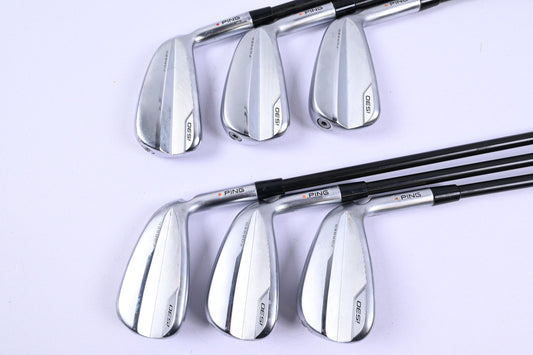 Ping i530 Irons / 5-PW / Orange Dot / Regular Flex Elevate Tour Shafts