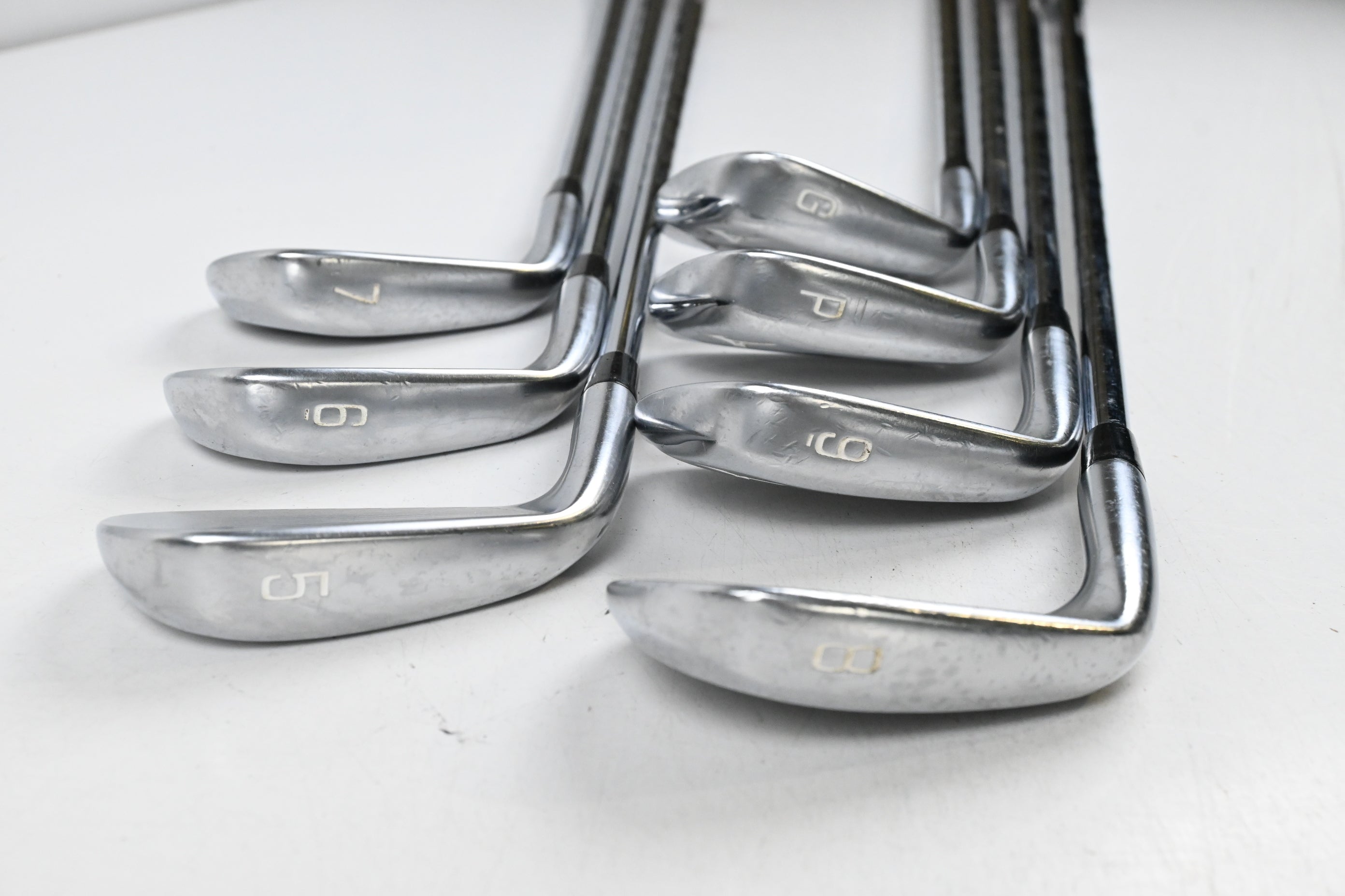Mizuno JPX 923 Forged Irons / 5-PW+GW / Stiff Flex KBS S-Taper 120 Shafts