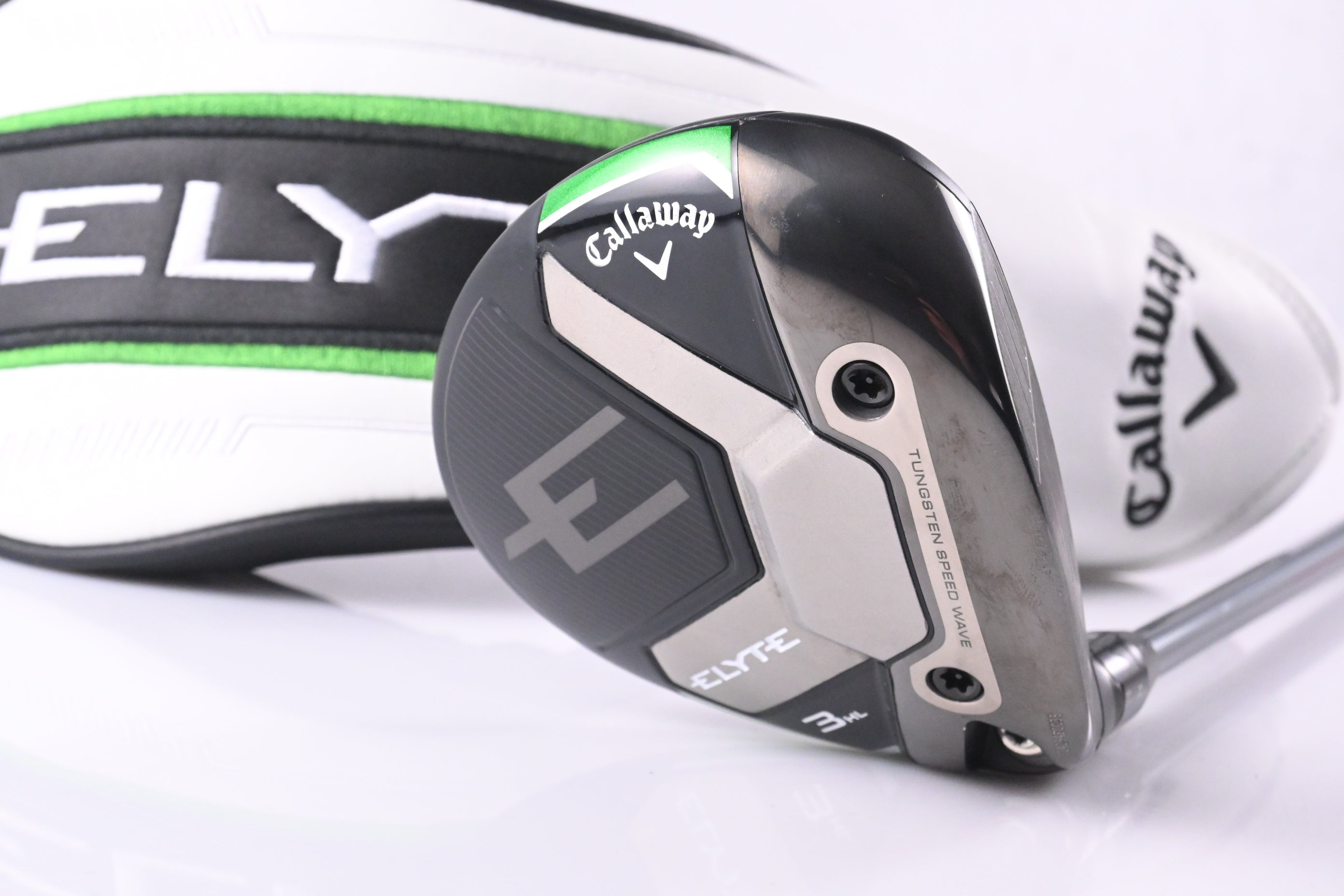 Callaway Elyte #3HL Wood / 16.5 Degree / Stiff Flex Denali Charcoal 60 Shaft