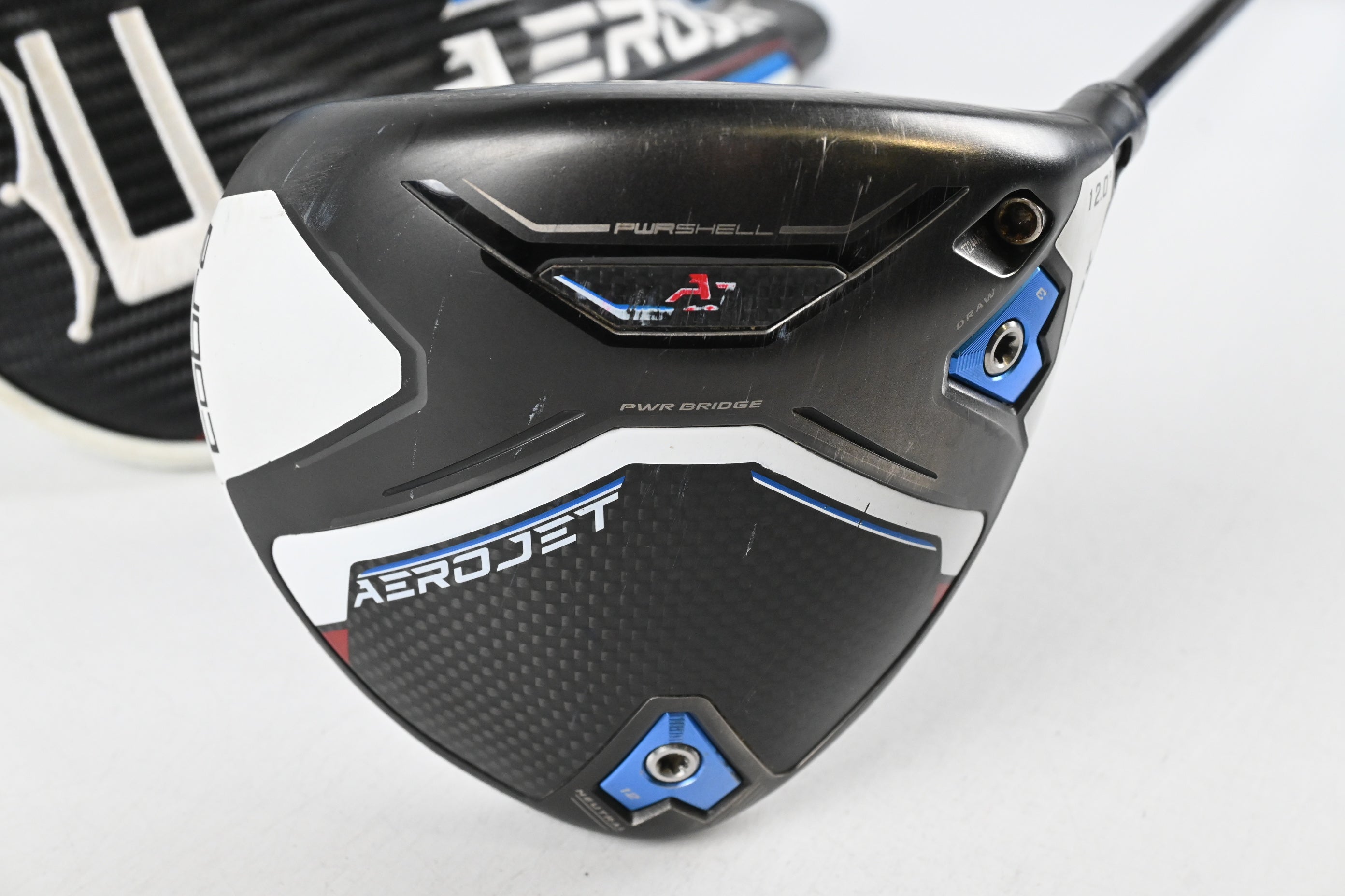 Cobra Aerojet Max Driver / 12 Degree / Stiff Flex UST Mamiya Lin.Q M40X 6 Shaft