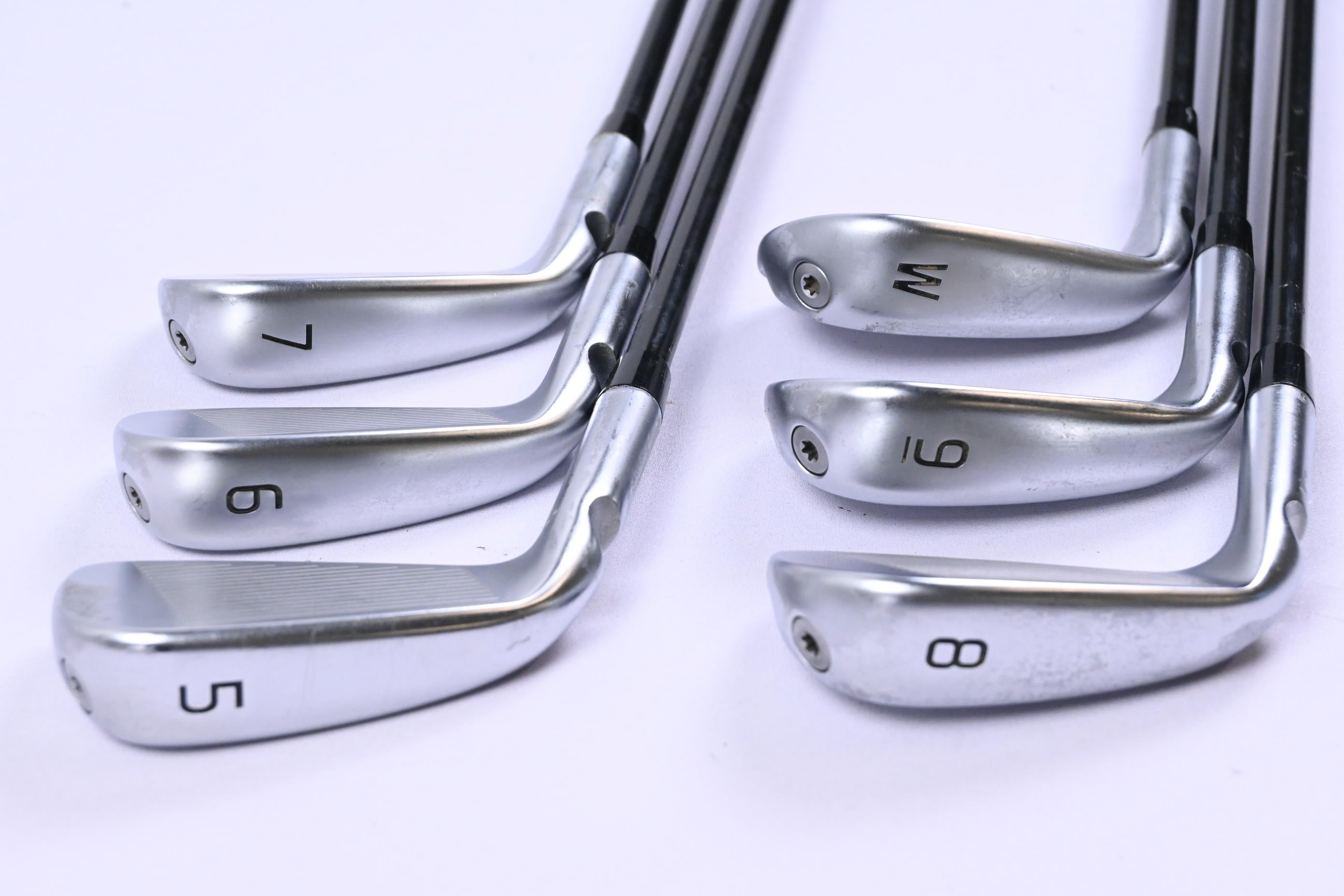 Ping i530 Irons / 5-PW / Orange Dot / Regular Flex Elevate Tour Shafts