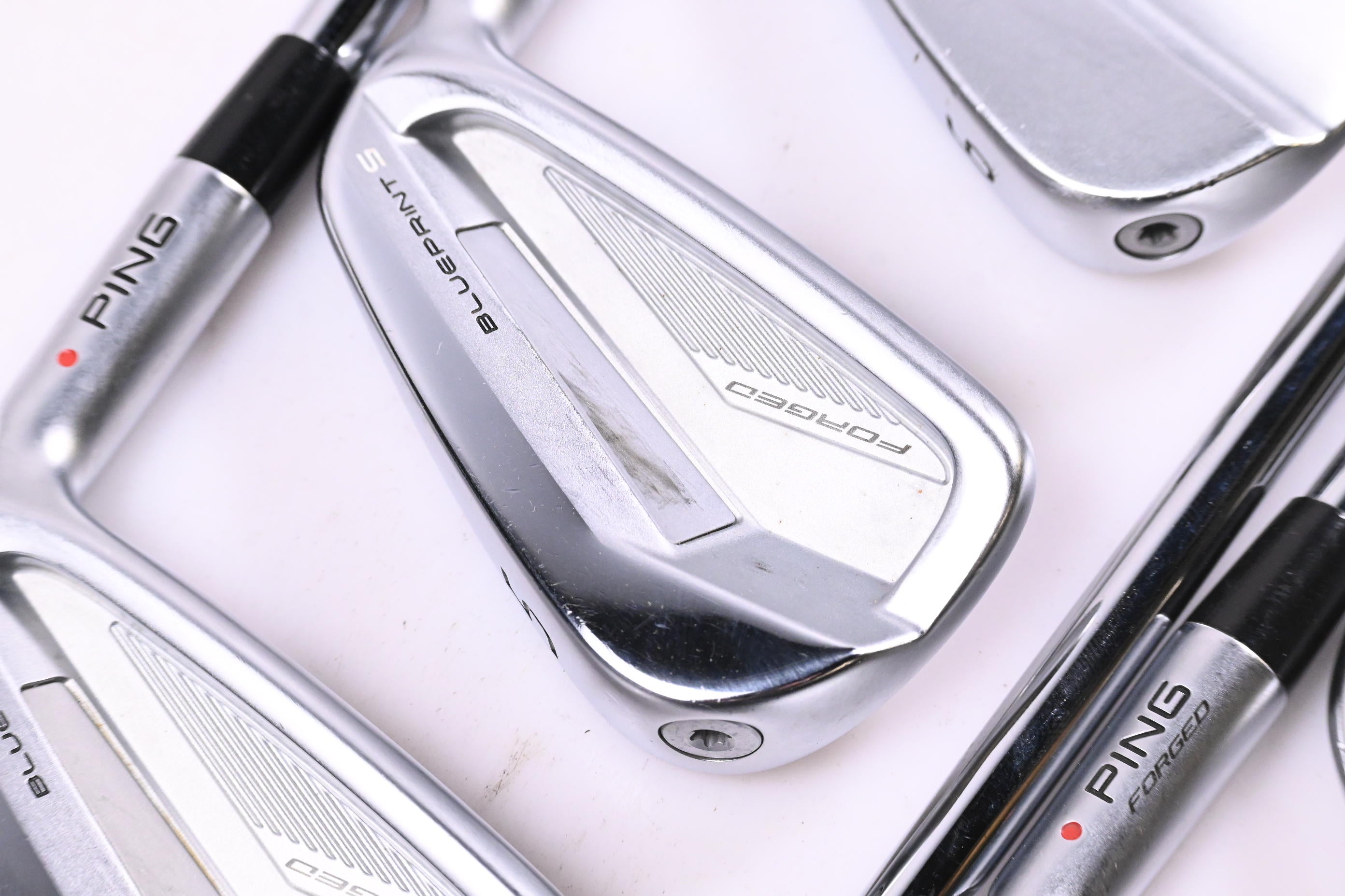 Ping Blueprint S/T Combo Irons / 4-PW / Red Dot / Stiff Flex Dynamic Gold Mid