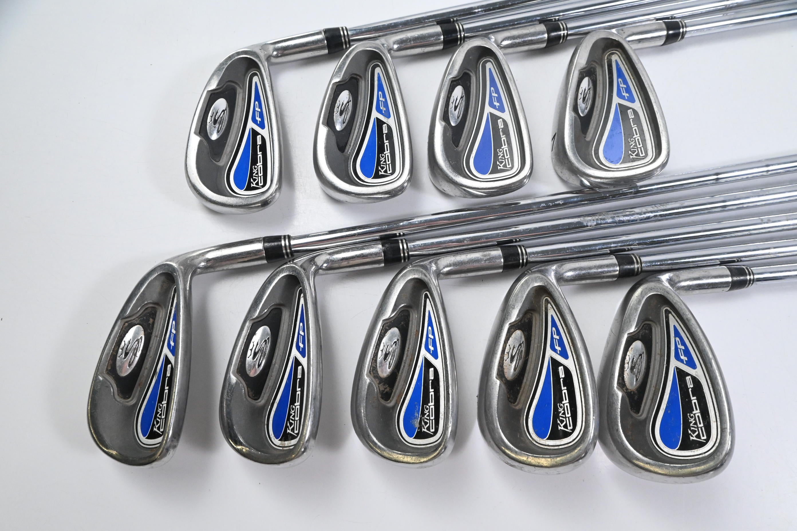 Cobra FP Irons / 4-PW+GW+SW / Stiff Flex N.S.Pro 1030H Shafts