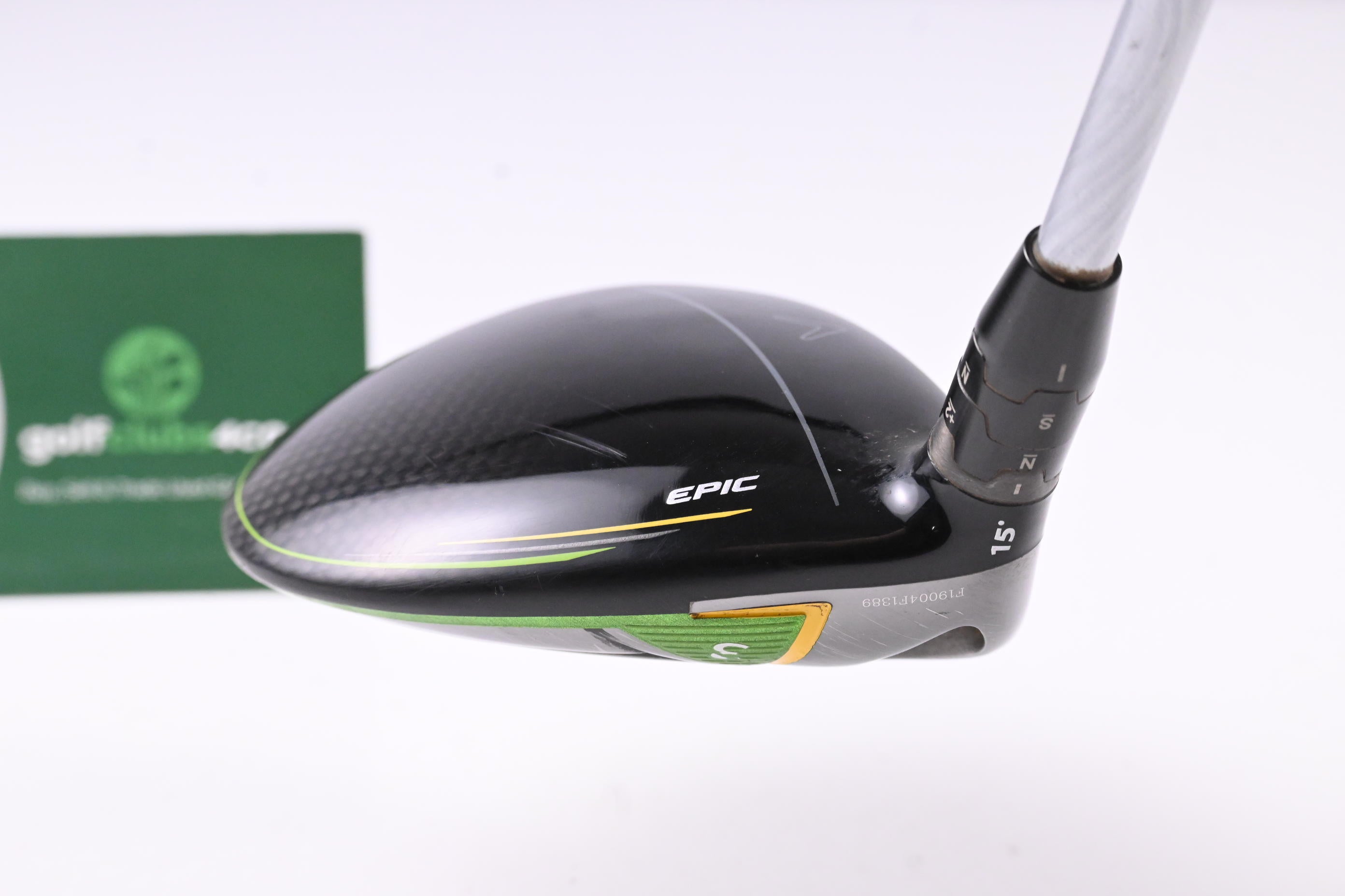 Left Hand Callaway Epic Flash #3 Wood / 15 Degree / Regular Flex Evenflow 65