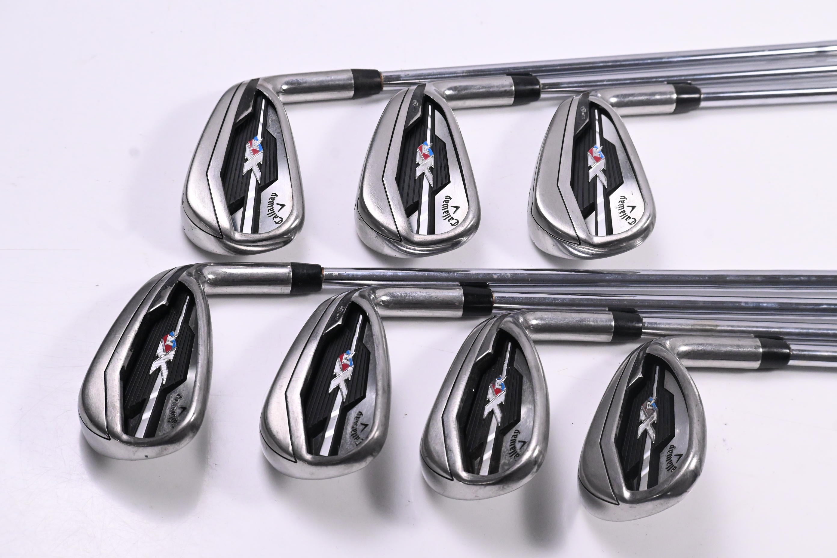 Callaway XR Irons / 5-PW+SW / Regular Flex True Temper Speedstep 80 Shafts