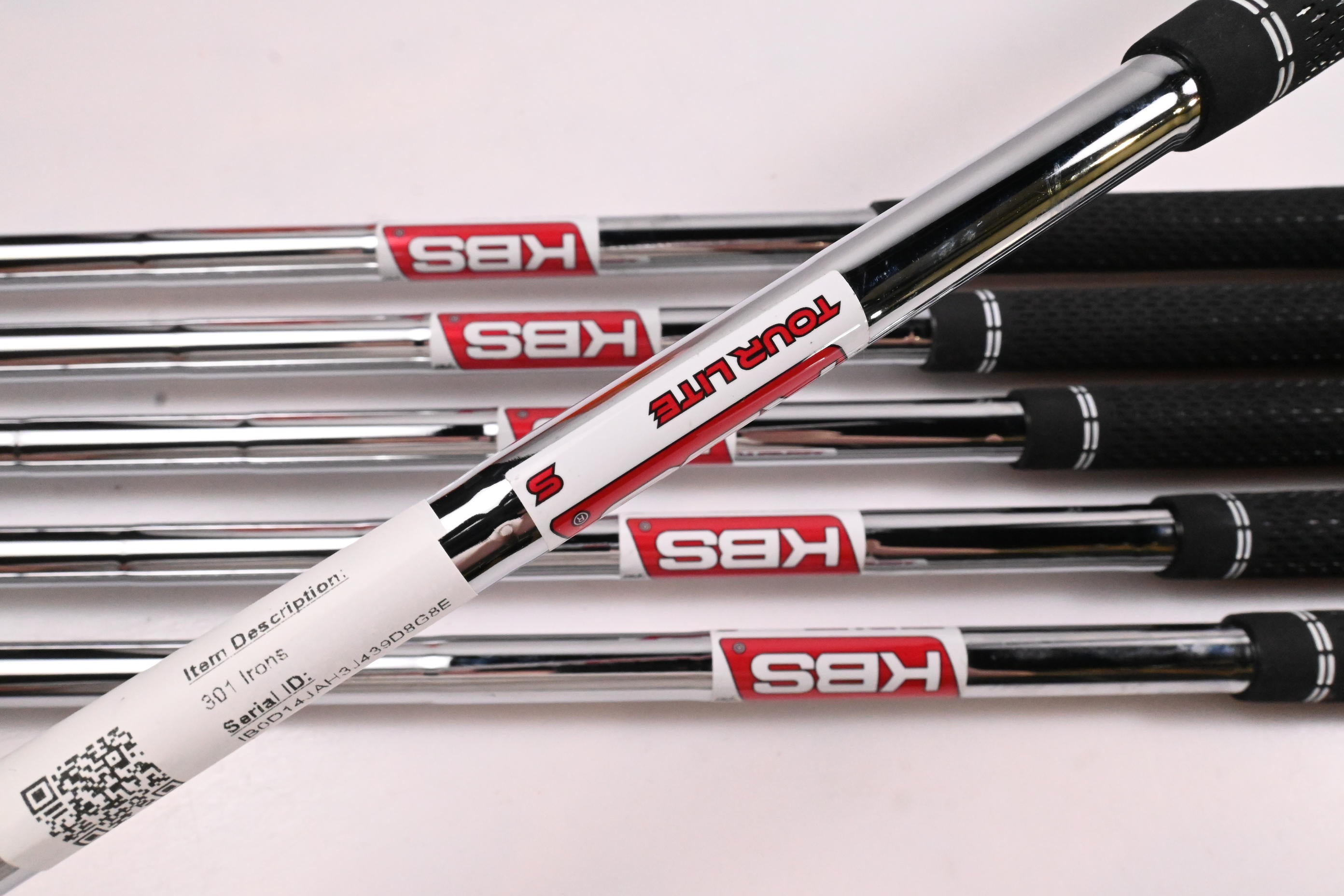 Takomo 301 CB Irons / 4-PW / Stiff Flex KBS Tour Lite Shafts