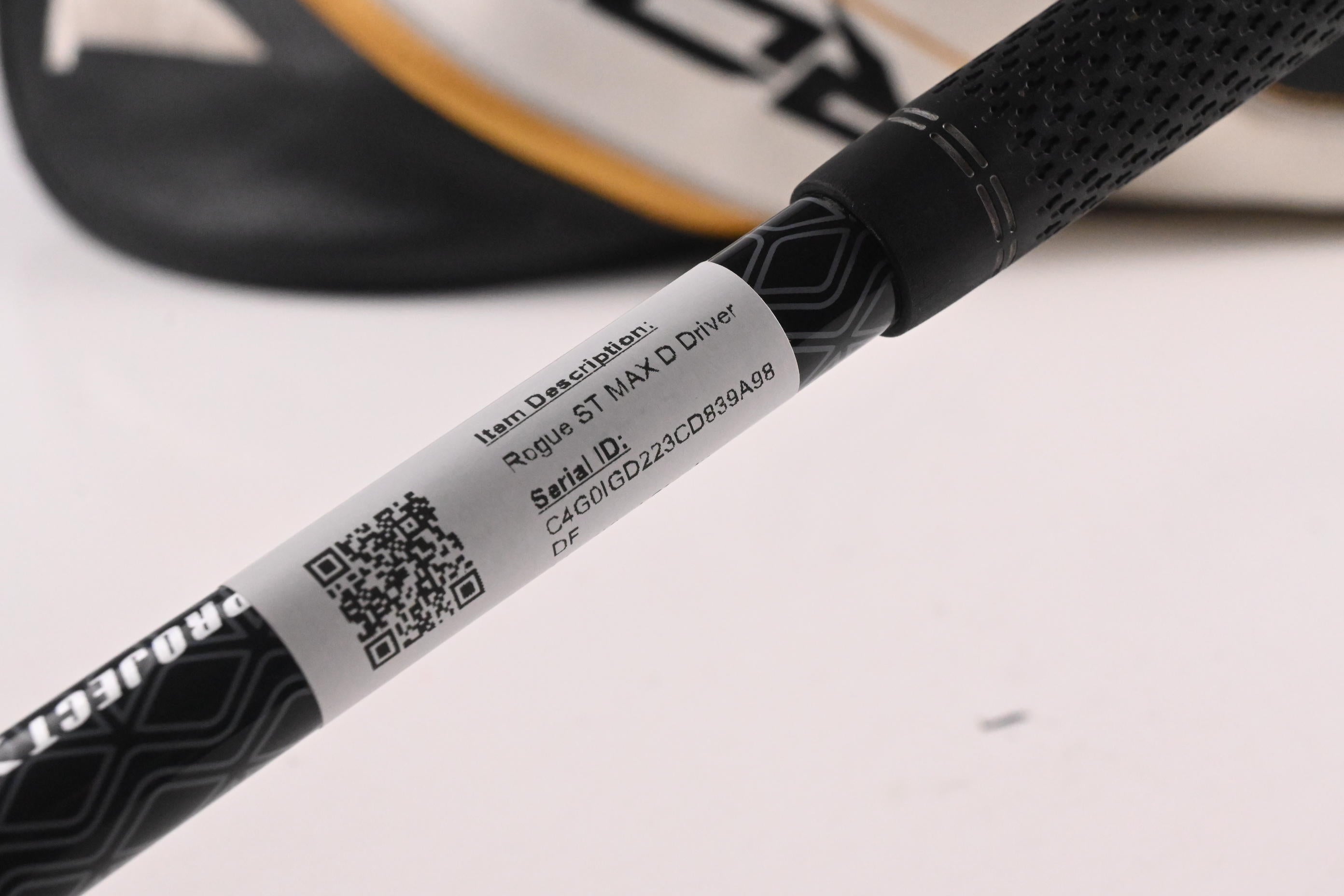 Callaway Rogue ST MAX D Driver / 10.5 Degree / Regular Flex Cypher 50 Shaft