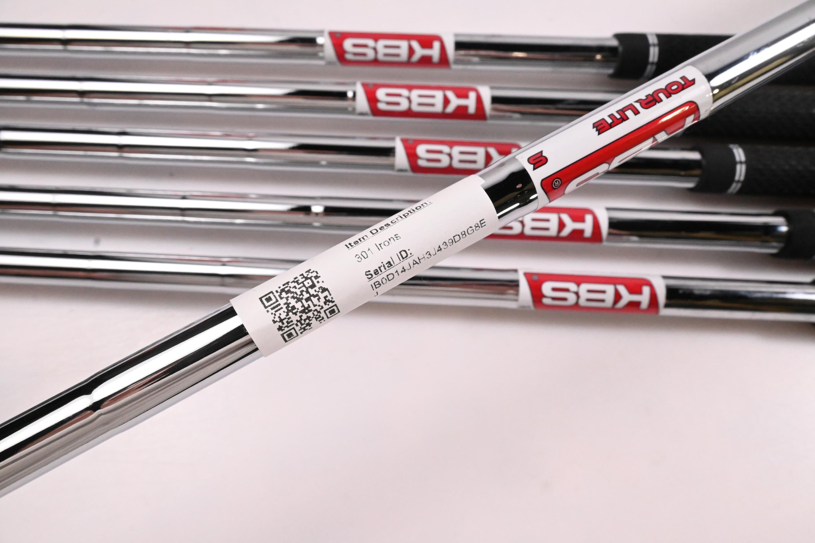 Takomo 301 CB Irons / 4-PW / Stiff Flex KBS Tour Lite Shafts
