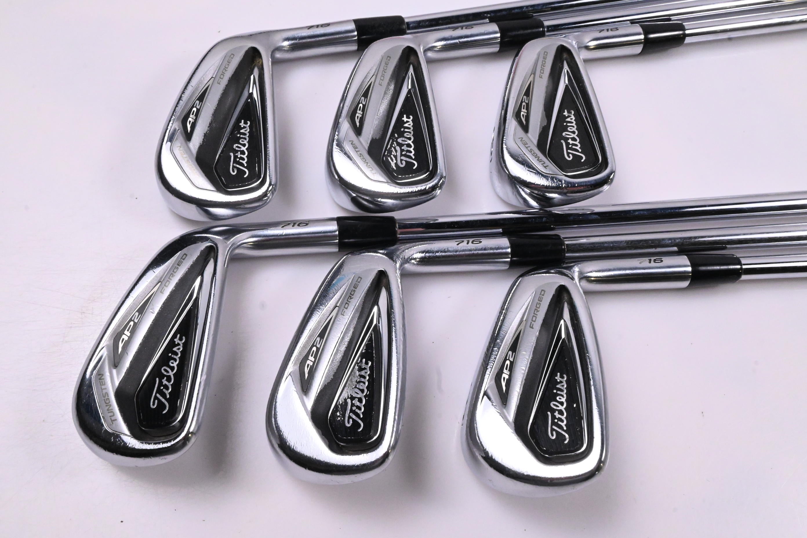 Titleist 716 AP2 Irons / 4-9i / Regular Plus Flex Project X Precision Shafts