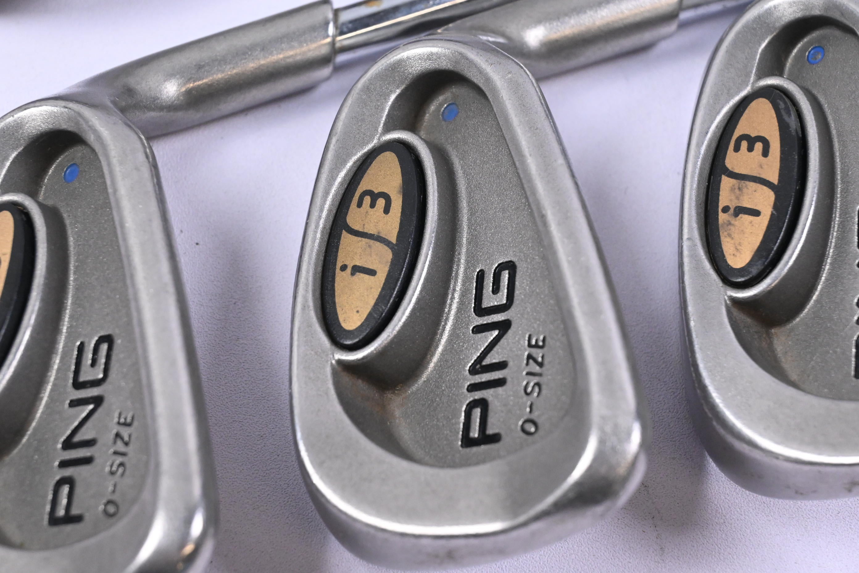 Ping i3 O-Size Irons / 4-PW+SW / Blue Dot / Regular Flex Ping JZ Shafts