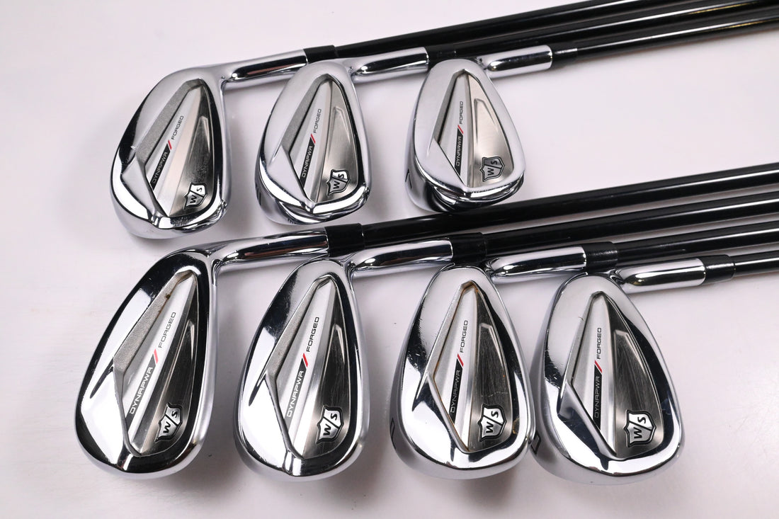 Wilson Dynapwr 2023 Forged Irons / 5-PW+GW / Stiff Flex Tensei AV Silver 70