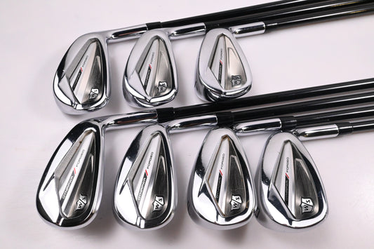 Wilson Dynapwr 2023 Forged Irons / 5-PW+GW / Stiff Flex Tensei AV Silver 70