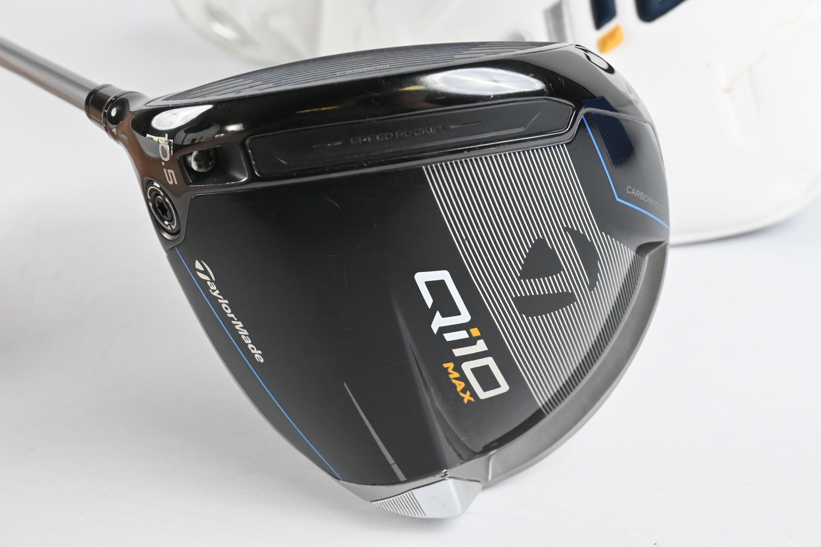 Left Hand Taylormade Qi10 Max Driver / 10.5 Degree / Regular Flex Speeder NX 50