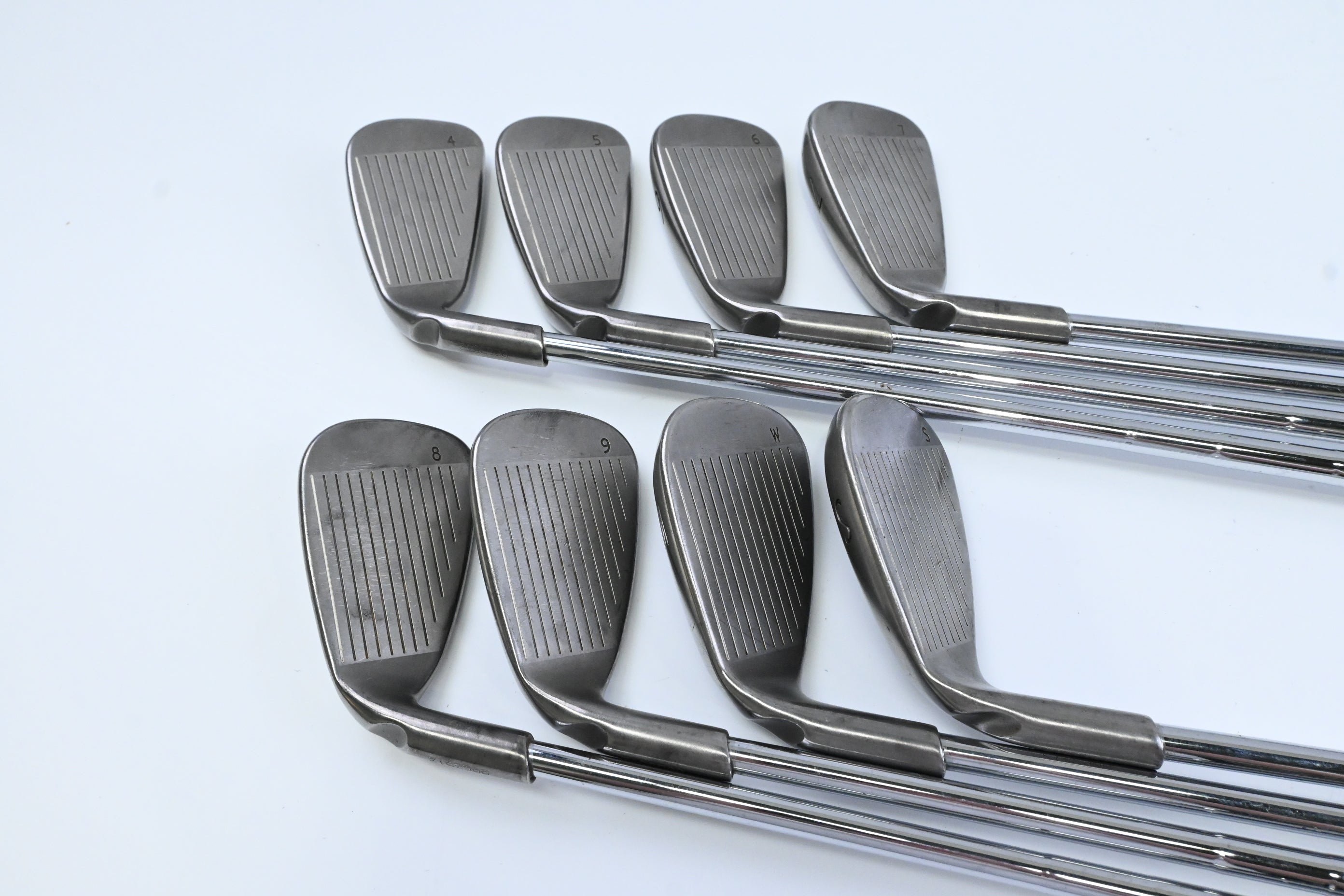 Ping G30 Irons / 4-PW+SW / Blue Dot / Stiff Flex Ping CFS Distance Shafts