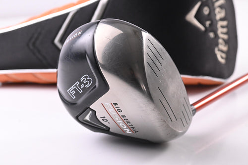 Callaway Big Bertha FT-3 Fusion Driver / 10 Degree / Regular Flex Aldila NVS 55