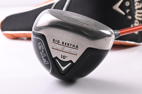 Callaway Big Bertha FT-3 Fusion Driver / 10 Degree / Regular Flex Aldila NVS 55