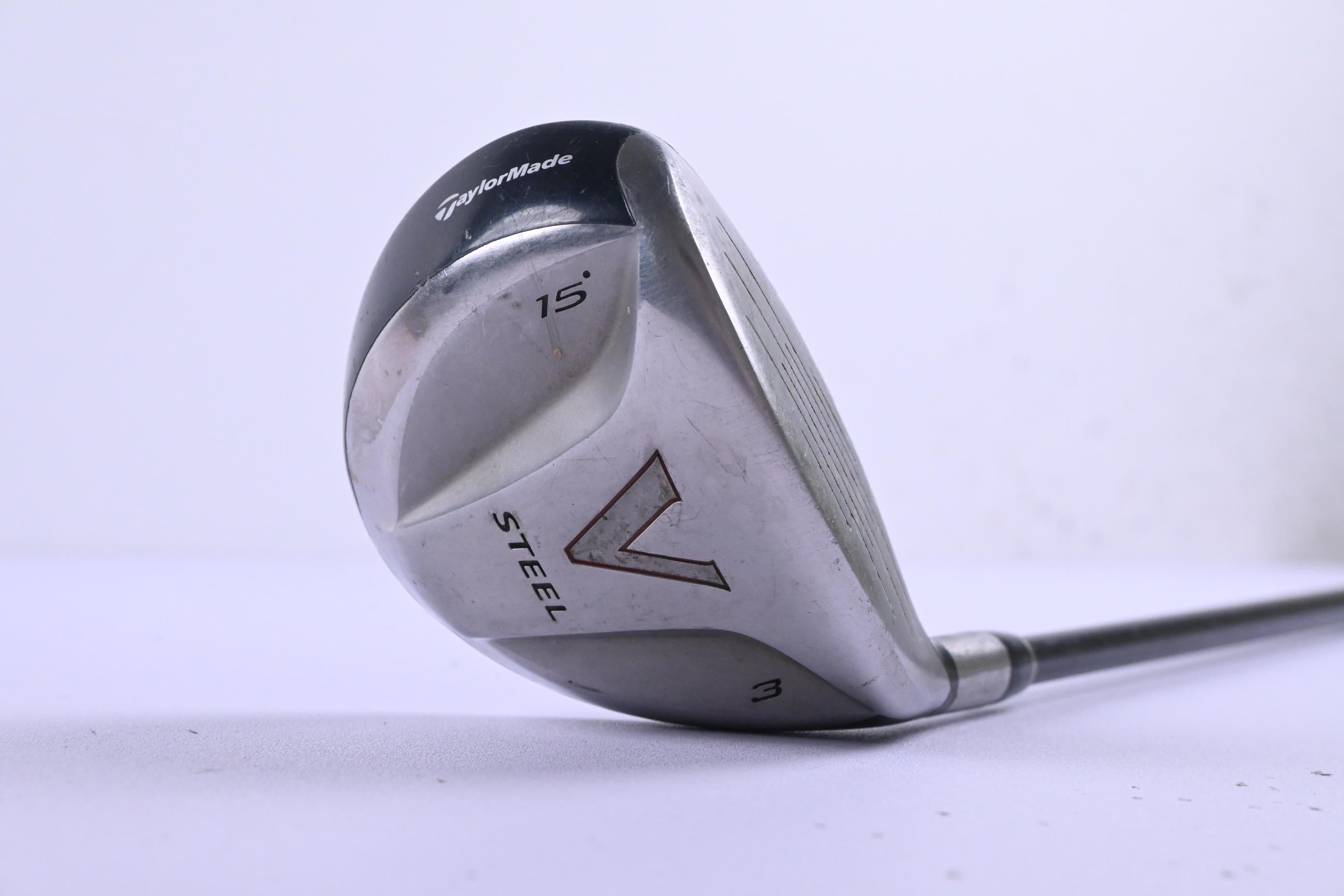 Taylormade V-Steel #3 Wood / 15 Degree / Regular Flex Taylormade M.A.S. 2 Shaft