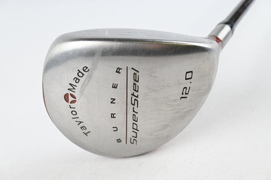Taylormade Supersteel Driver / 12 Degree / Regular Flex Bubble 80 Shaft