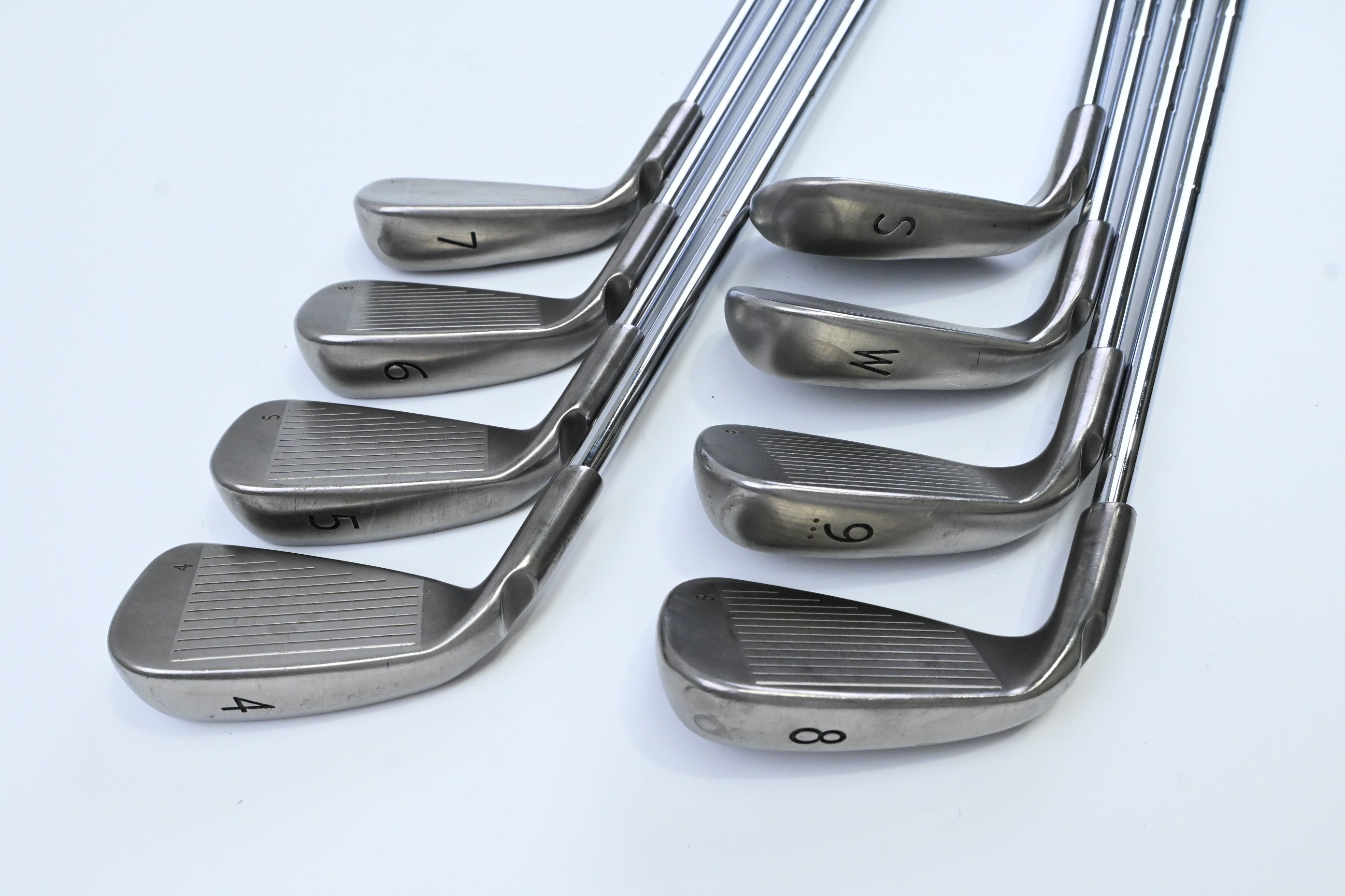 Ping G30 Irons / 4-PW+SW / Blue Dot / Stiff Flex Ping CFS Distance Shafts