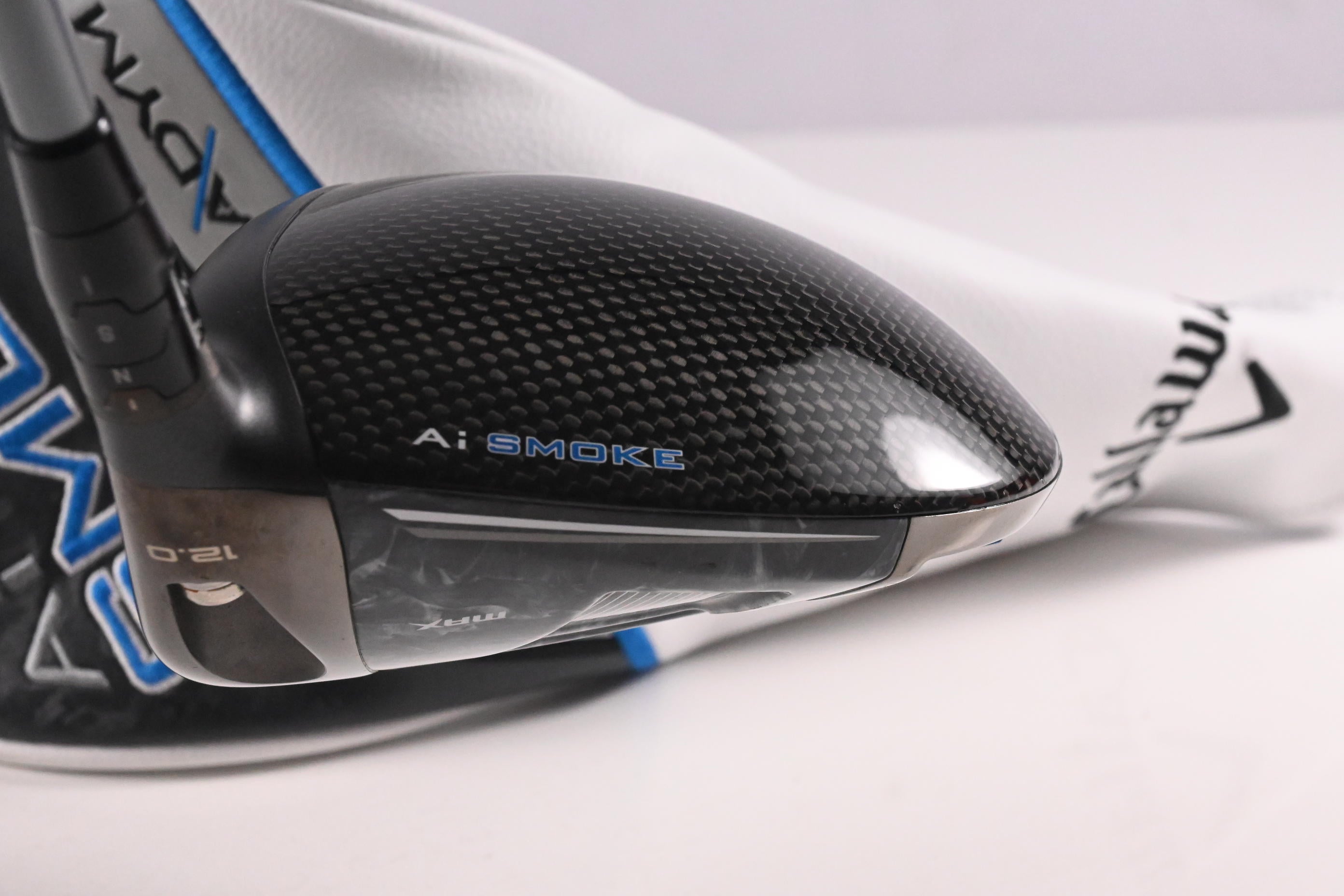 Callaway Paradym Ai Smoke Max Driver / 12 Degree / Regular Flex Hzrdus Silver