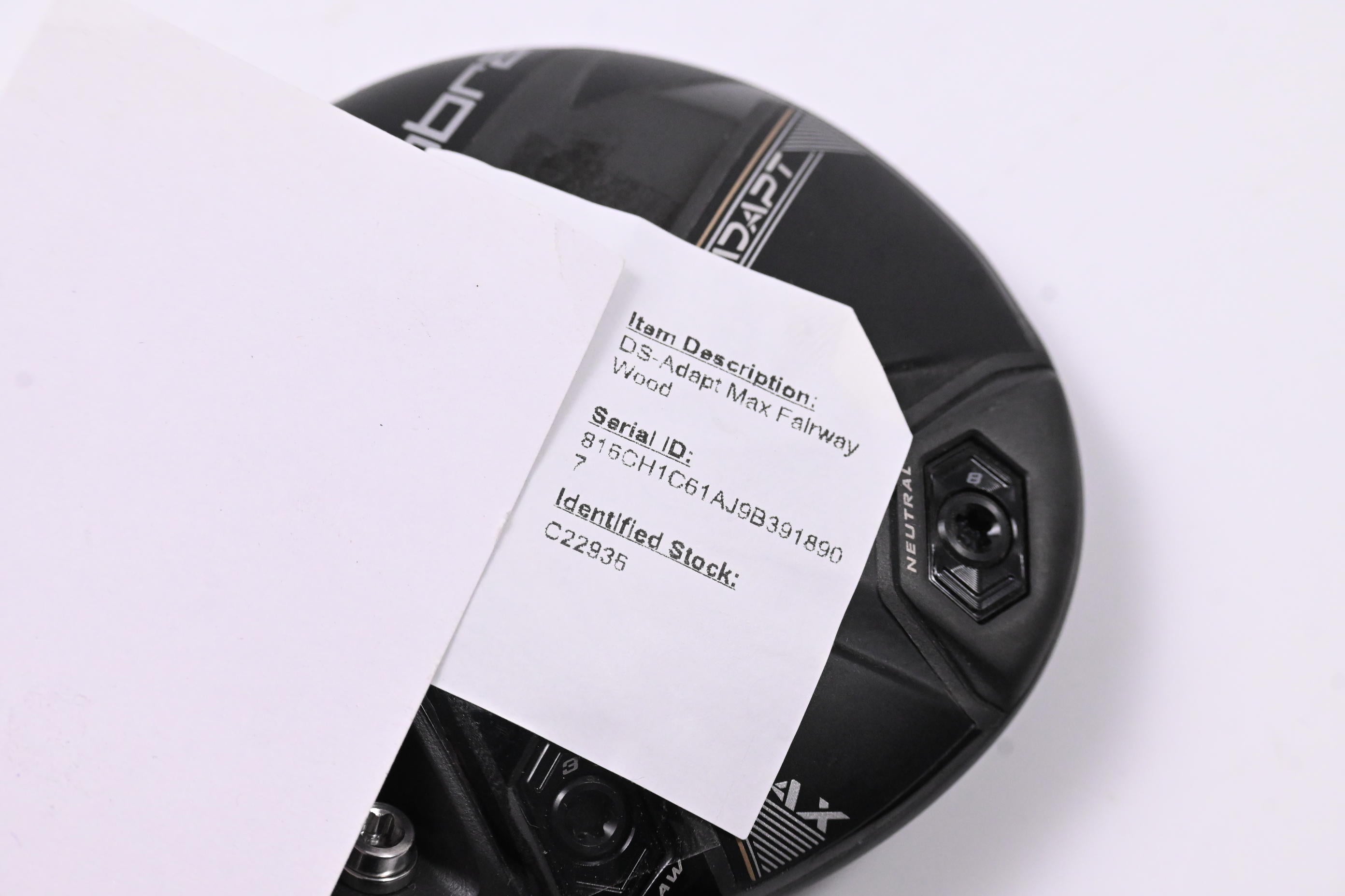 Left Hand Cobra DS-Adapt Max #3 Wood / 15.5 Degree / Head Only / Ladies Head