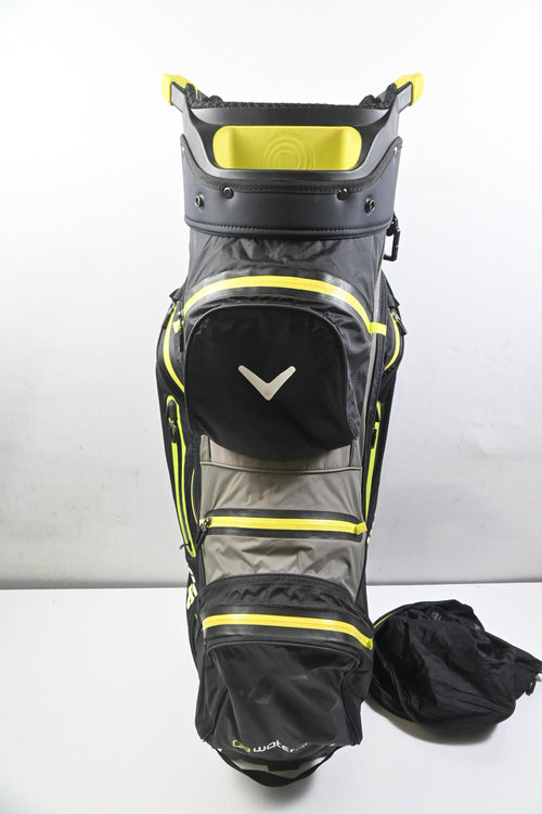 Callaway Hyper Dry 15 Golf Bags / 14-Way Divider / Black, Grey & Yellow