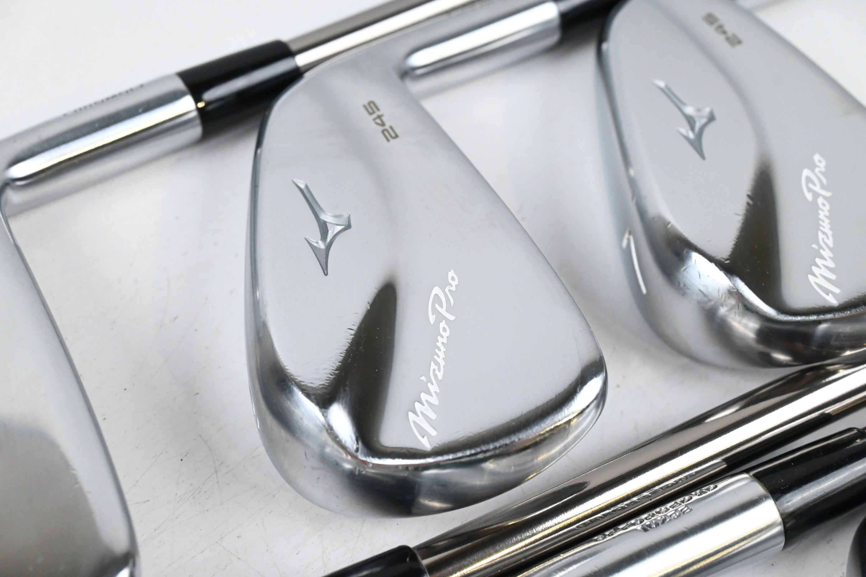 Mizuno Pro 245 Irons / 5-PW / Stiff Flex UST Mamiya Recoil 95 Shafts