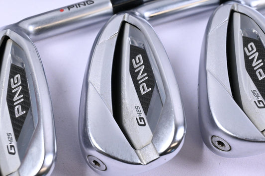 Ping G425 Irons / 5-PW+GW / Red Dot / Regular Flex Ping AWT 2.0 Shafts
