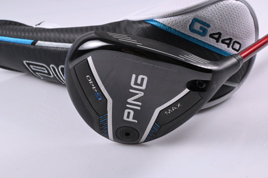 Ping G440 Max #3 Wood / 15 Degree / Stiff Flex Denali Red 70 Shaft