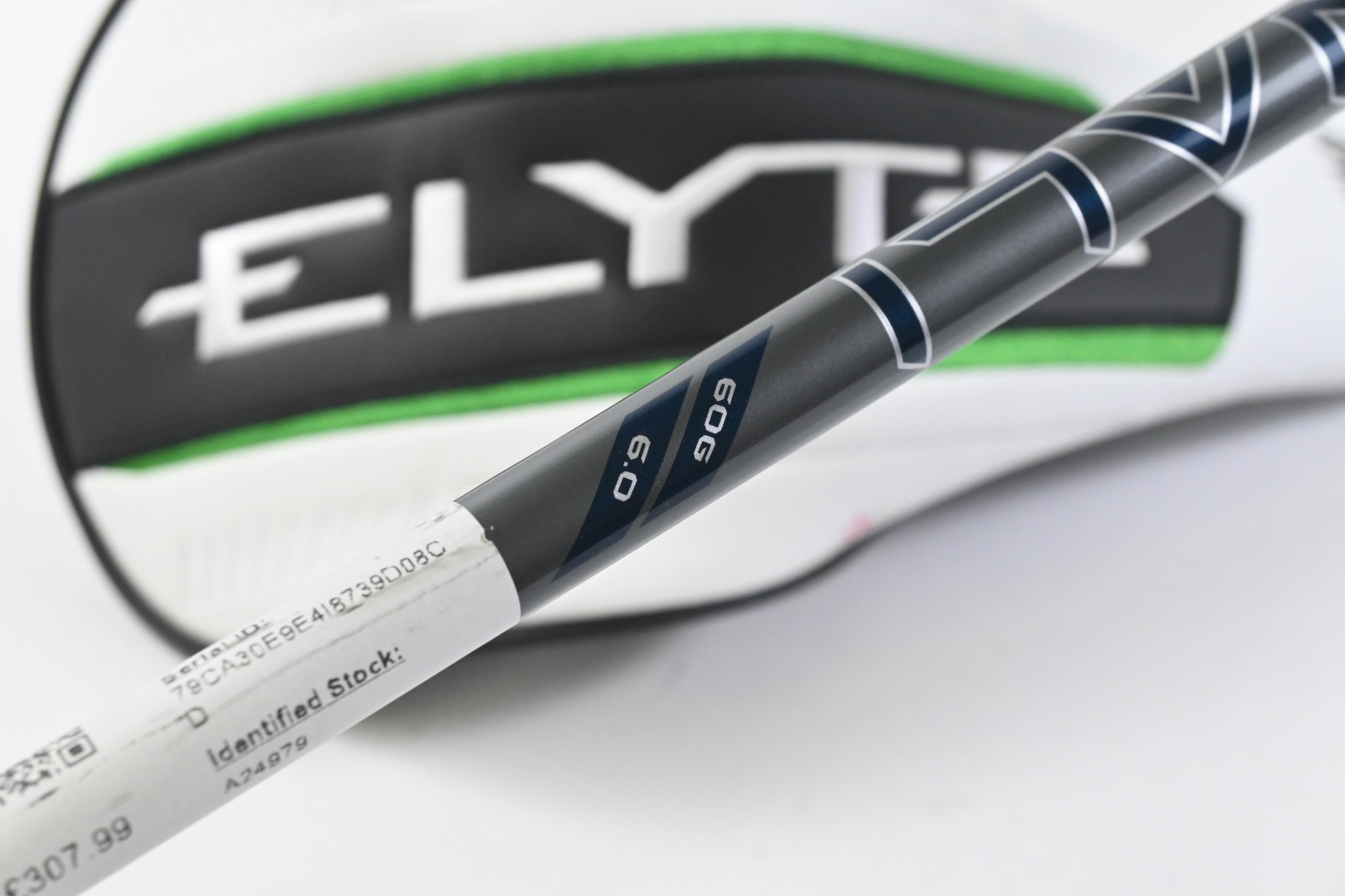 Callaway Elyte Triple Diamond Driver / 9 Degree / Stiff Flex Denali Charcoal 60
