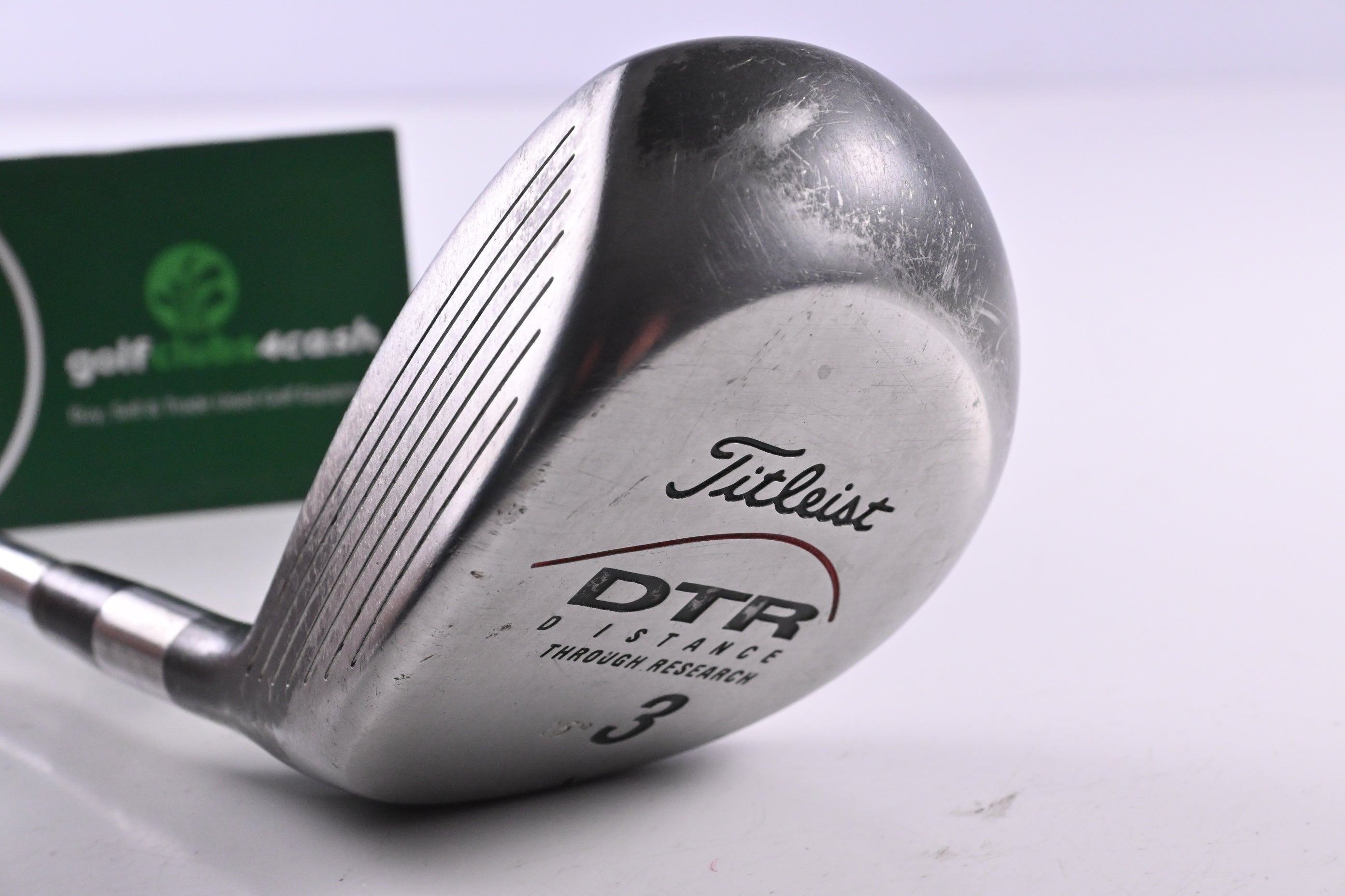Left Hand Titleist DTR #3 Wood / 15 Degree / Regular Flex Steel Shaft