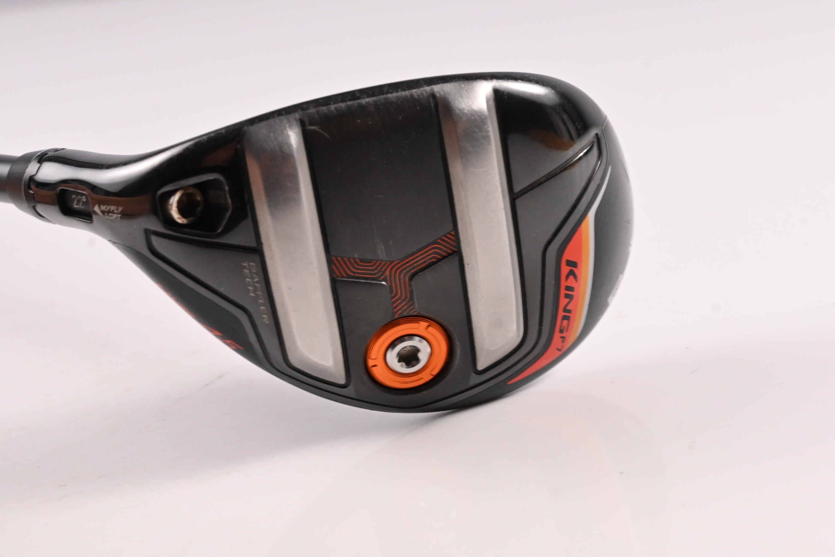 Left Hand Cobra King F7 #4-5 Hybrid / 22-25 Degree / Regular Flex Pro Black 75