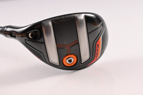 Left Hand Cobra King F7 #4-5 Hybrid / 22-25 Degree / Regular Flex Pro Black 75