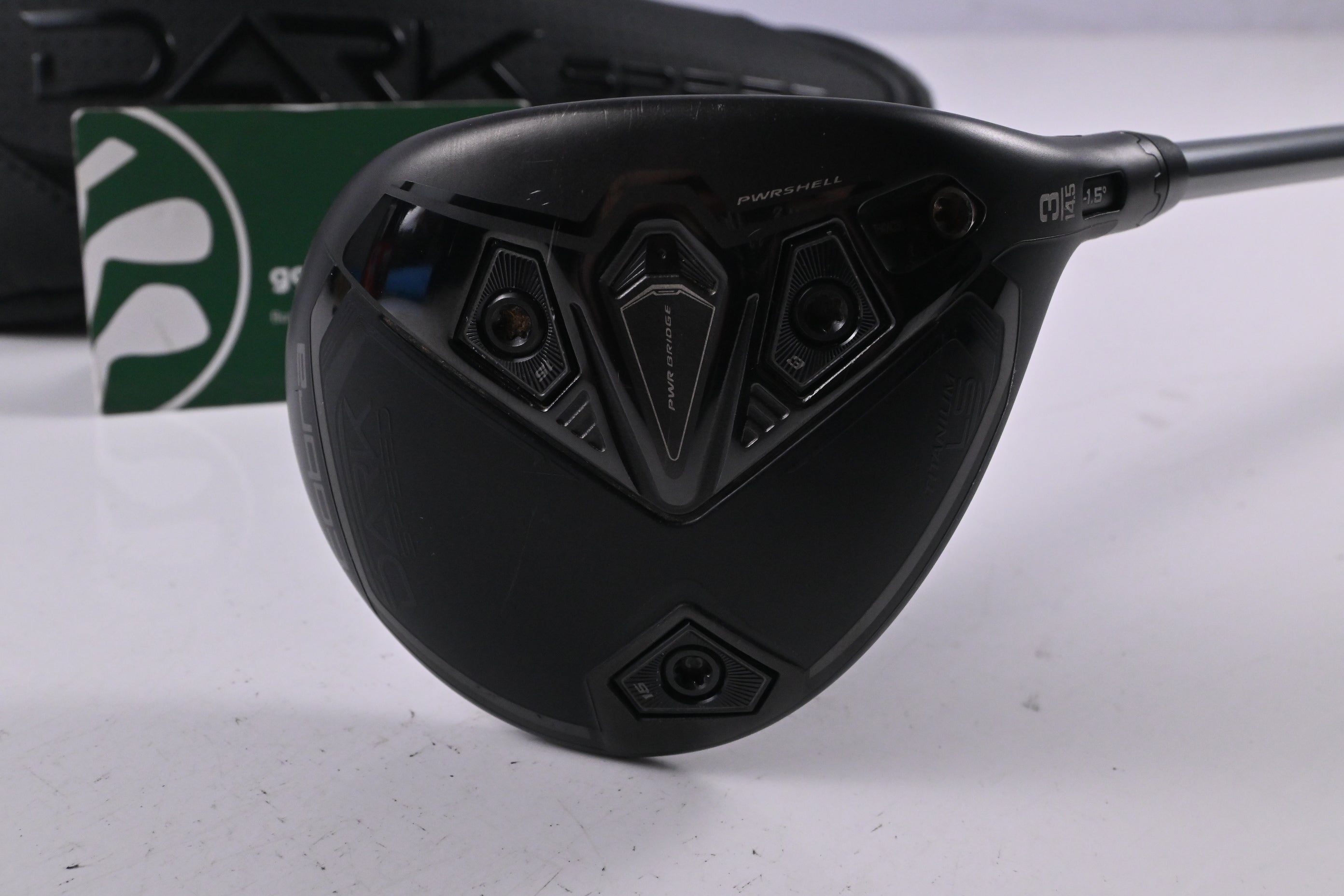 Cobra Darkspeed LS #3 Wood / 14.5 Degree / Stiff Flex HZRDUS Silver 60 Shaft