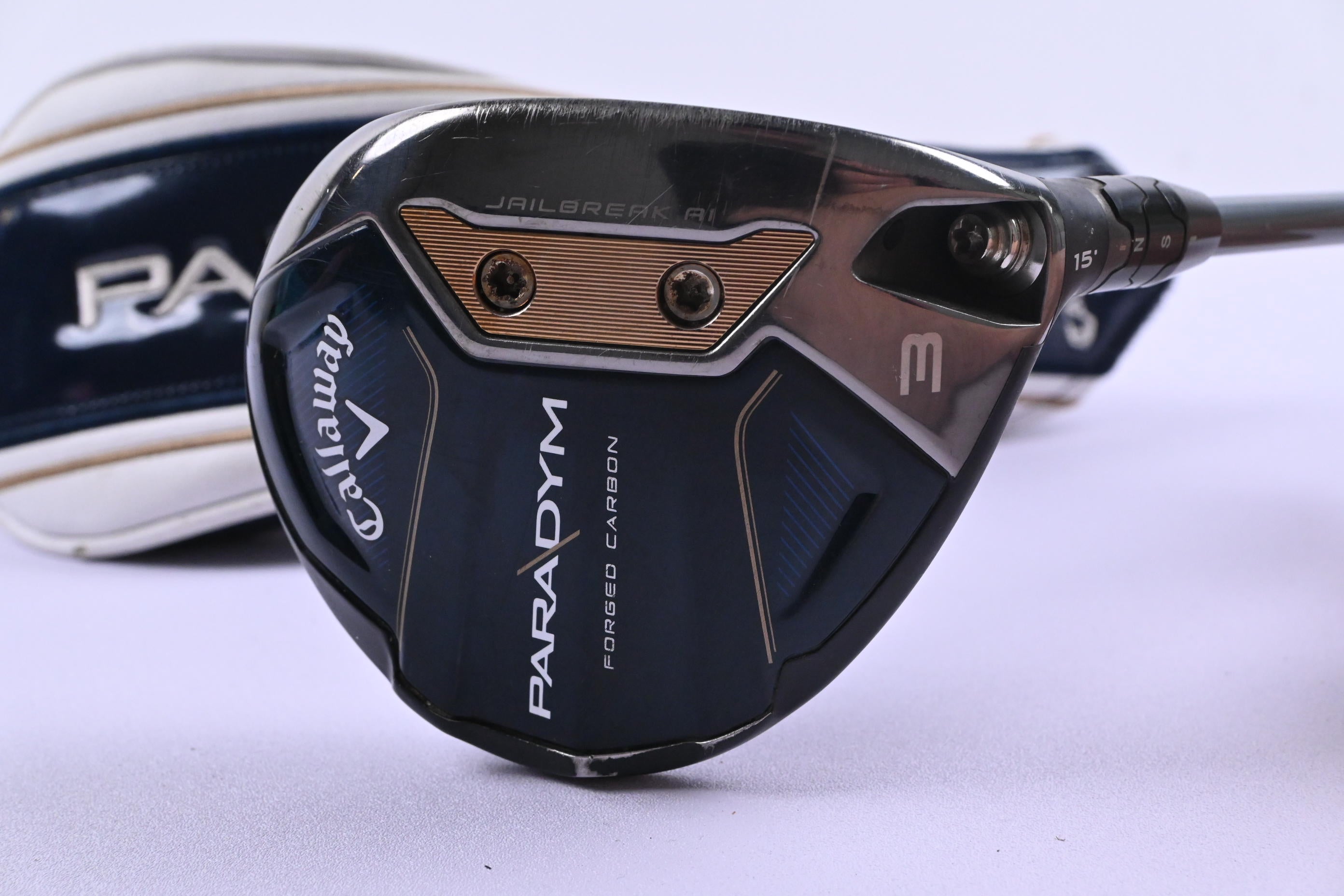 Callaway Paradym #3 Wood / 15 Degree / Regular Flex HZRDUS Gen4 Silver 60