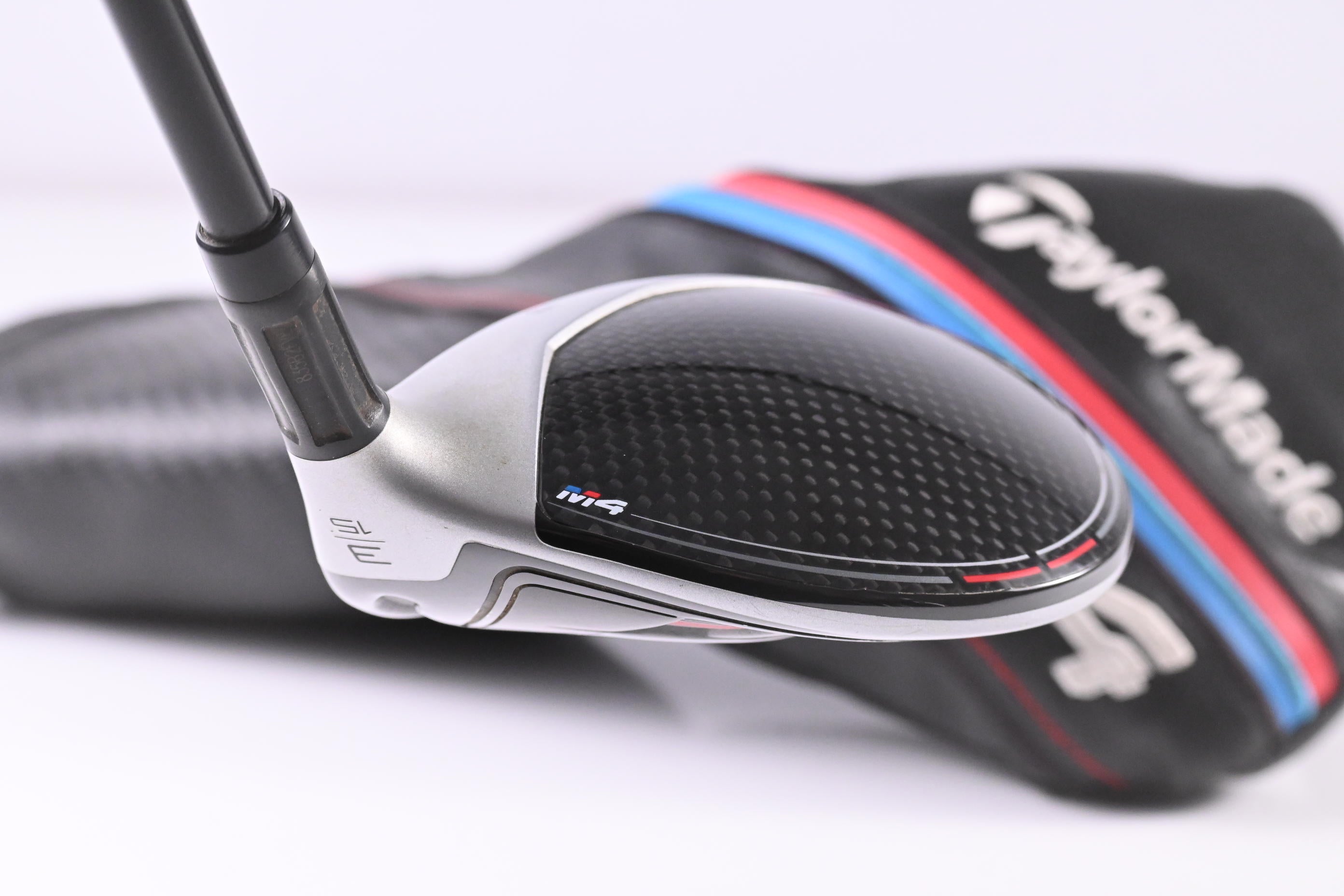 Taylormade M4 #3 Wood / 15 Degree / Regular Flex Fujikura Atmos Red 5 Shaft
