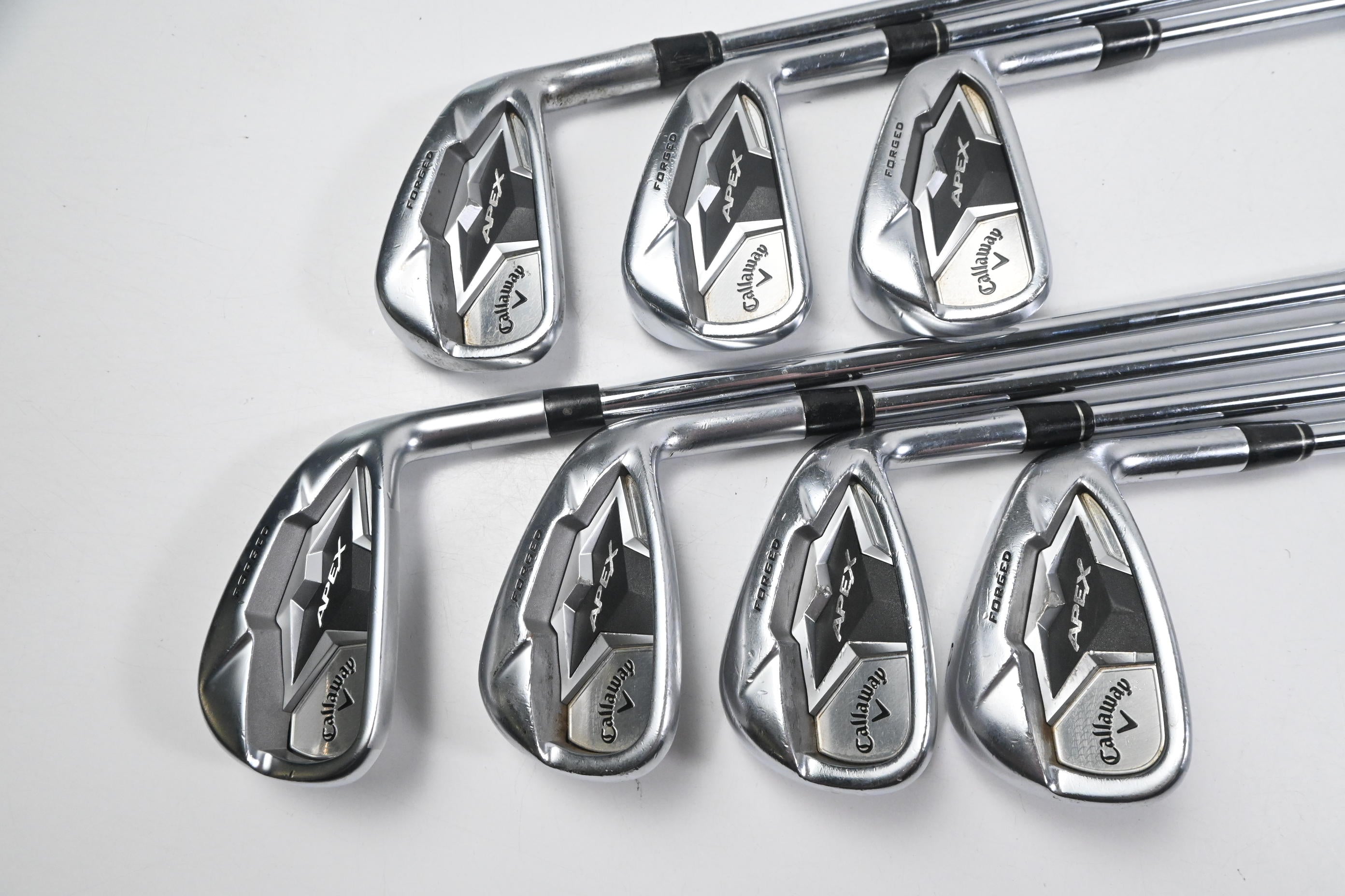 Callaway Apex Forged Irons / 4-PW / Stiff Flex Elevate 95 Shafts