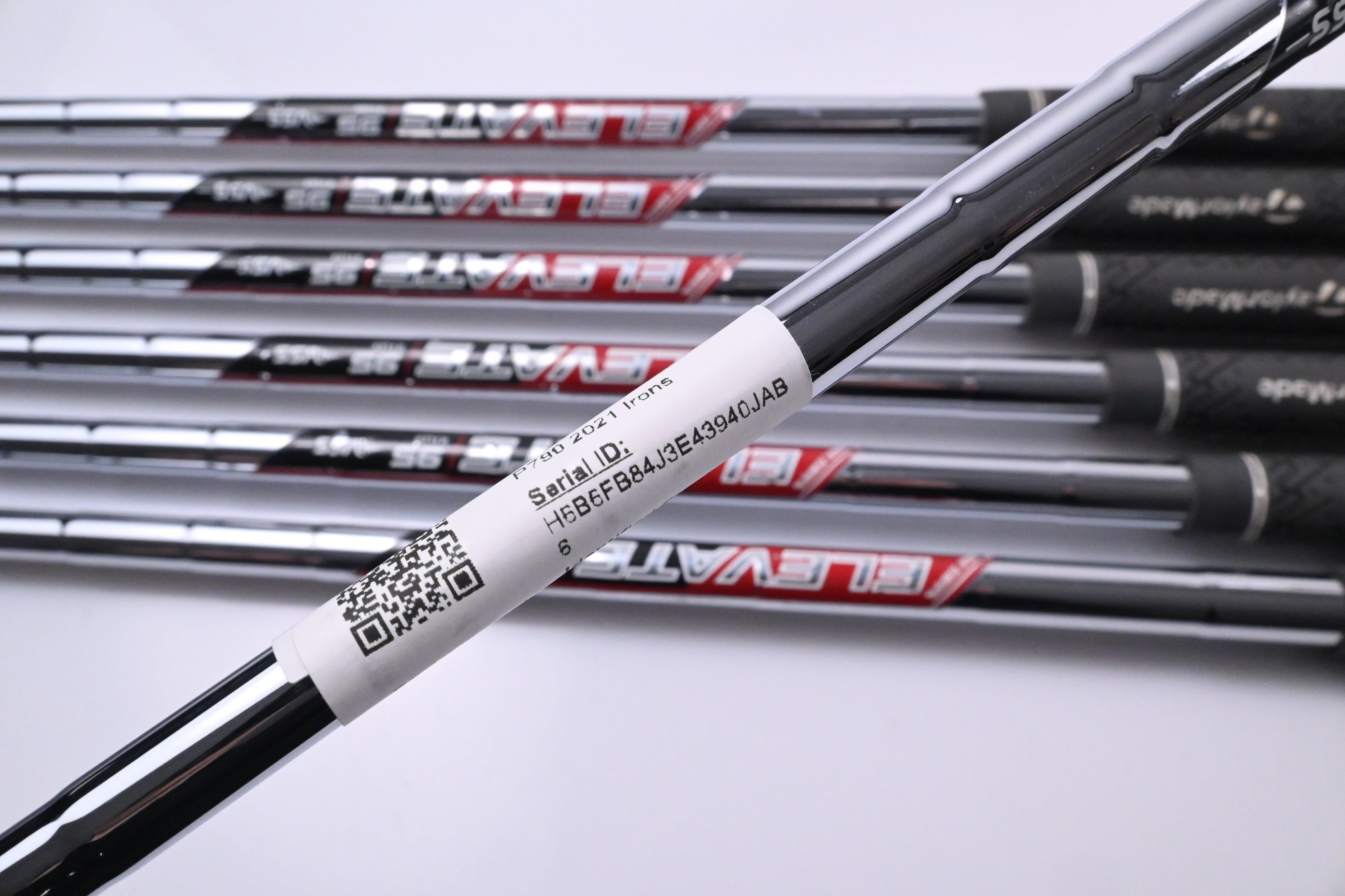 Taylormade P790 2021 Irons / 5-PW+GW / Regular Flex Elevate 95 Shafts